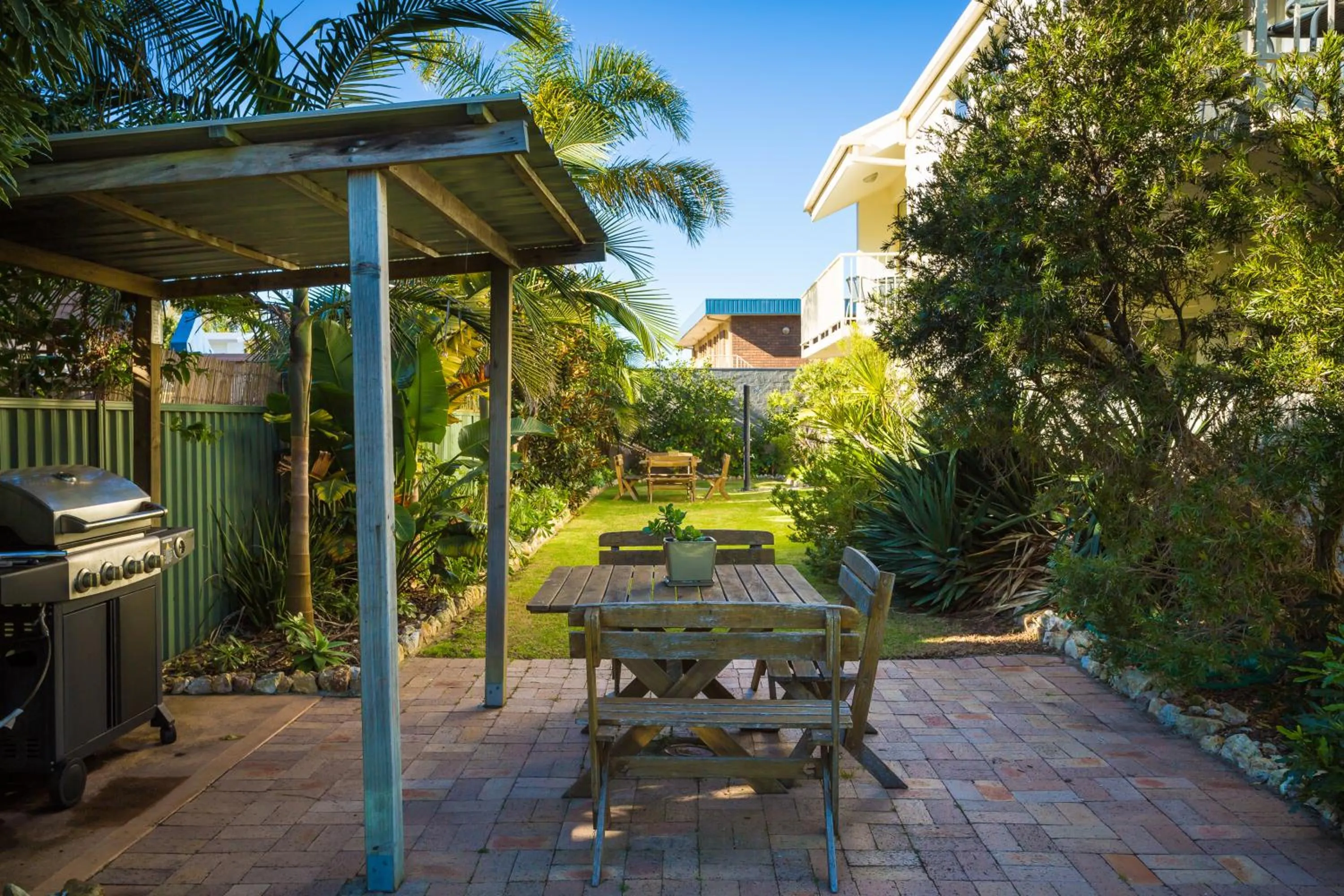 BBQ facilities in Seashells Apartments Merimbula