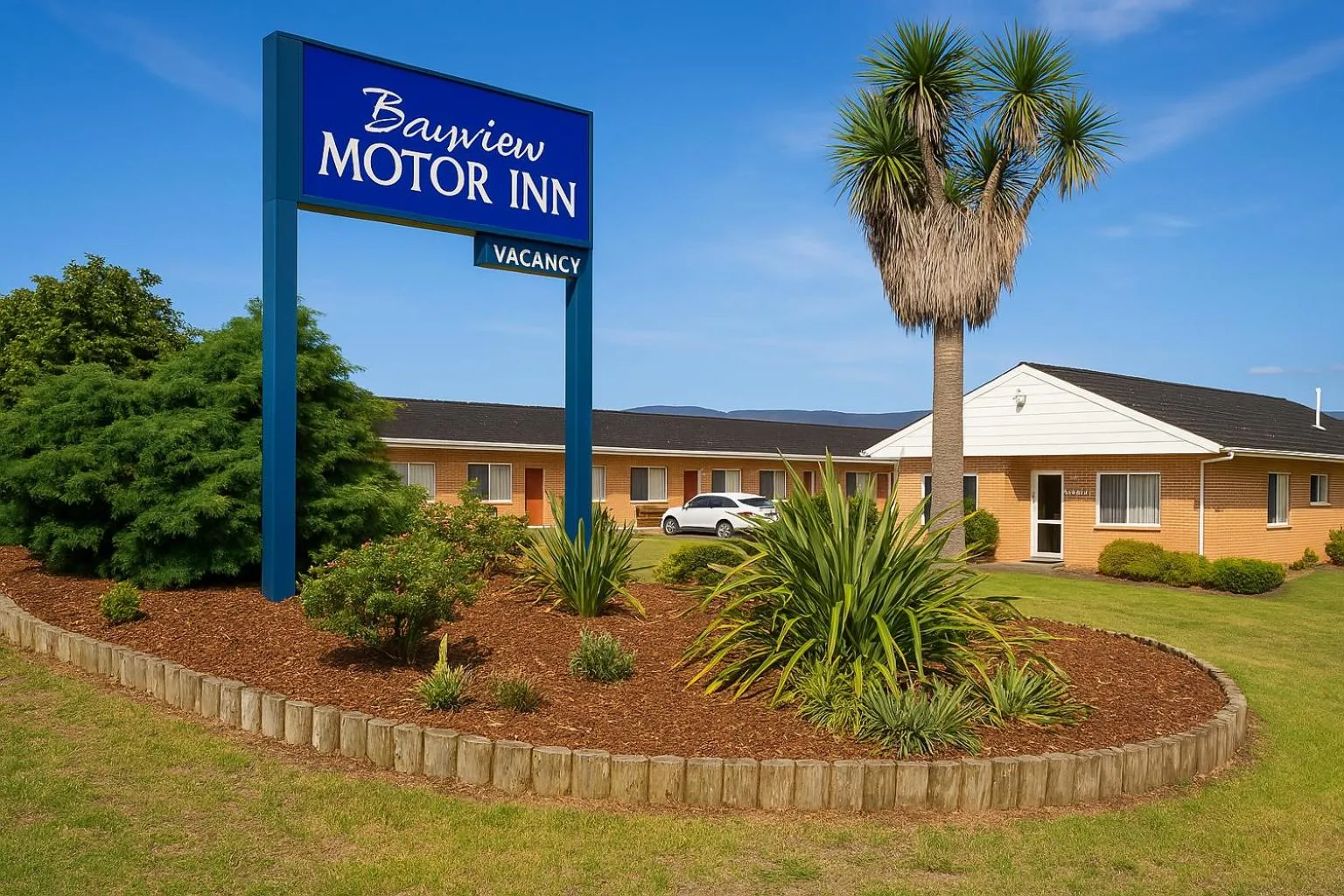 Property building in Bayview Motor Inn