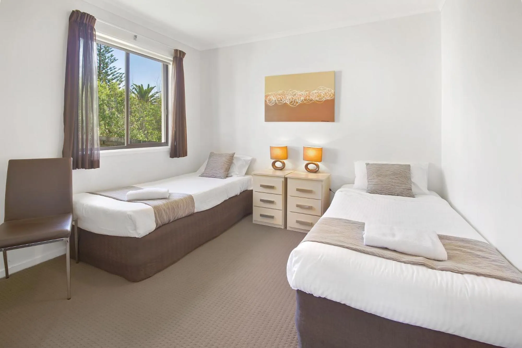 Bedroom, Bed in Eagle Heights Holiday Units