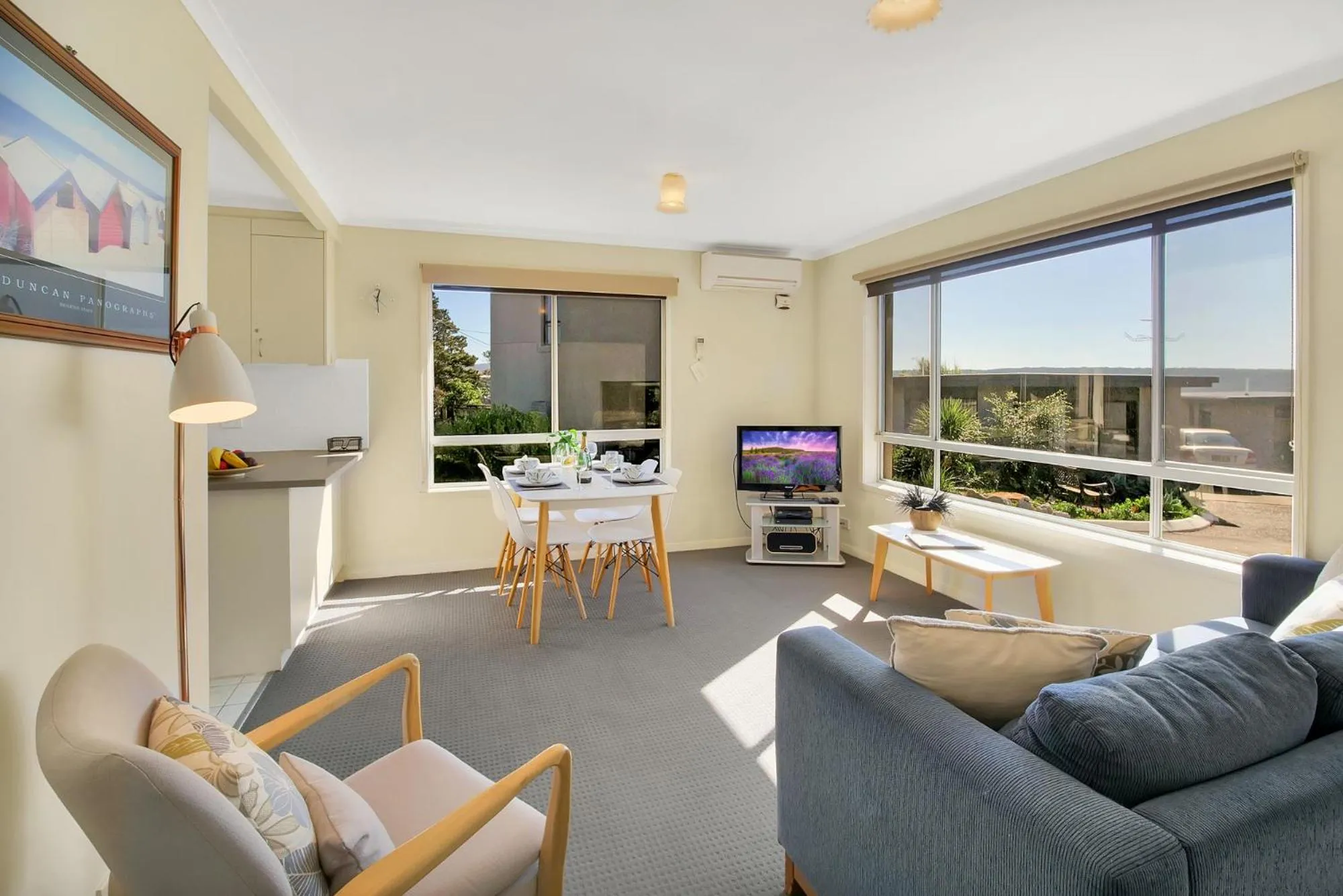 Living room in Eagle Heights Holiday Units
