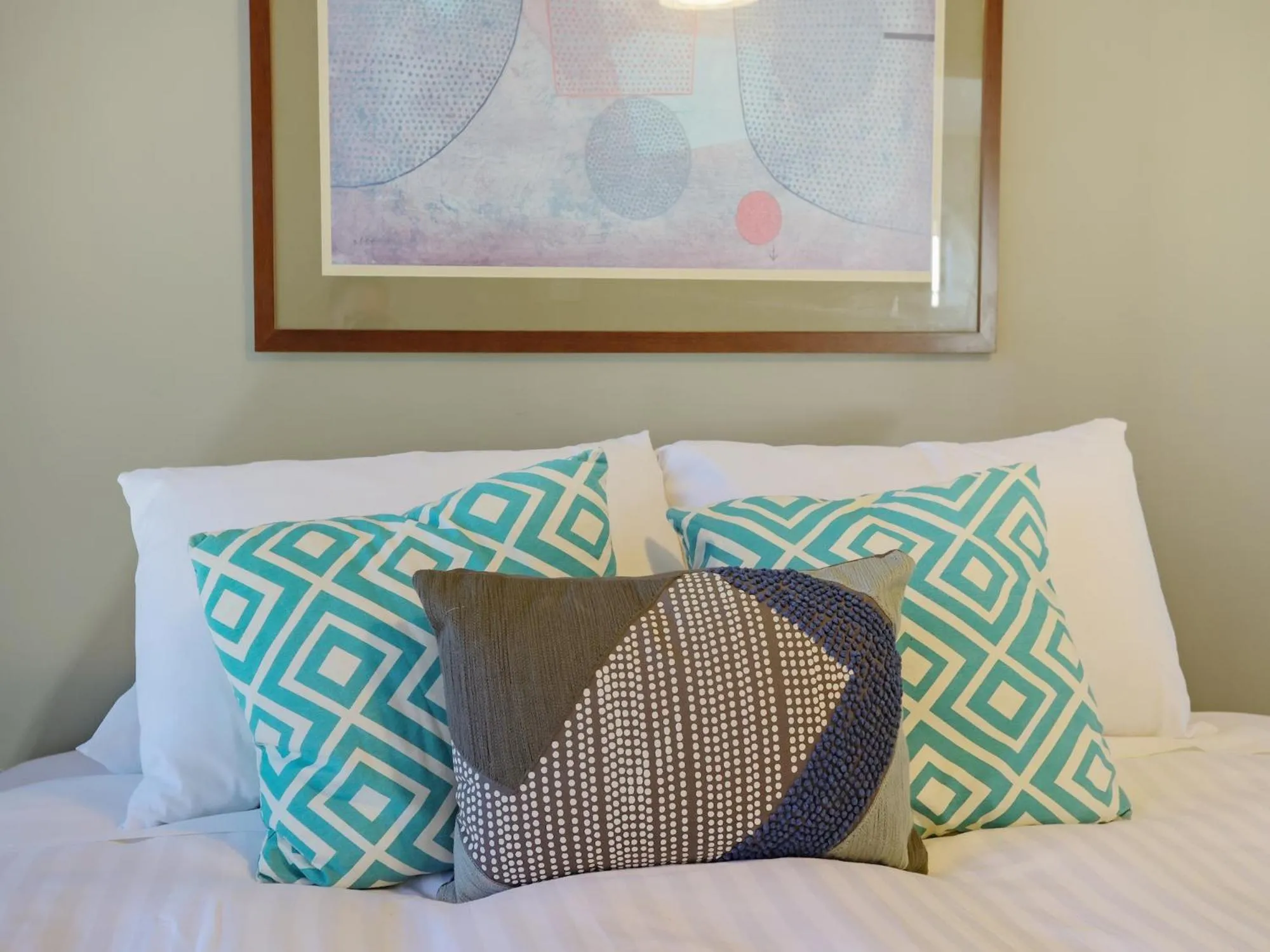 Bed in Eagle Heights Holiday Units