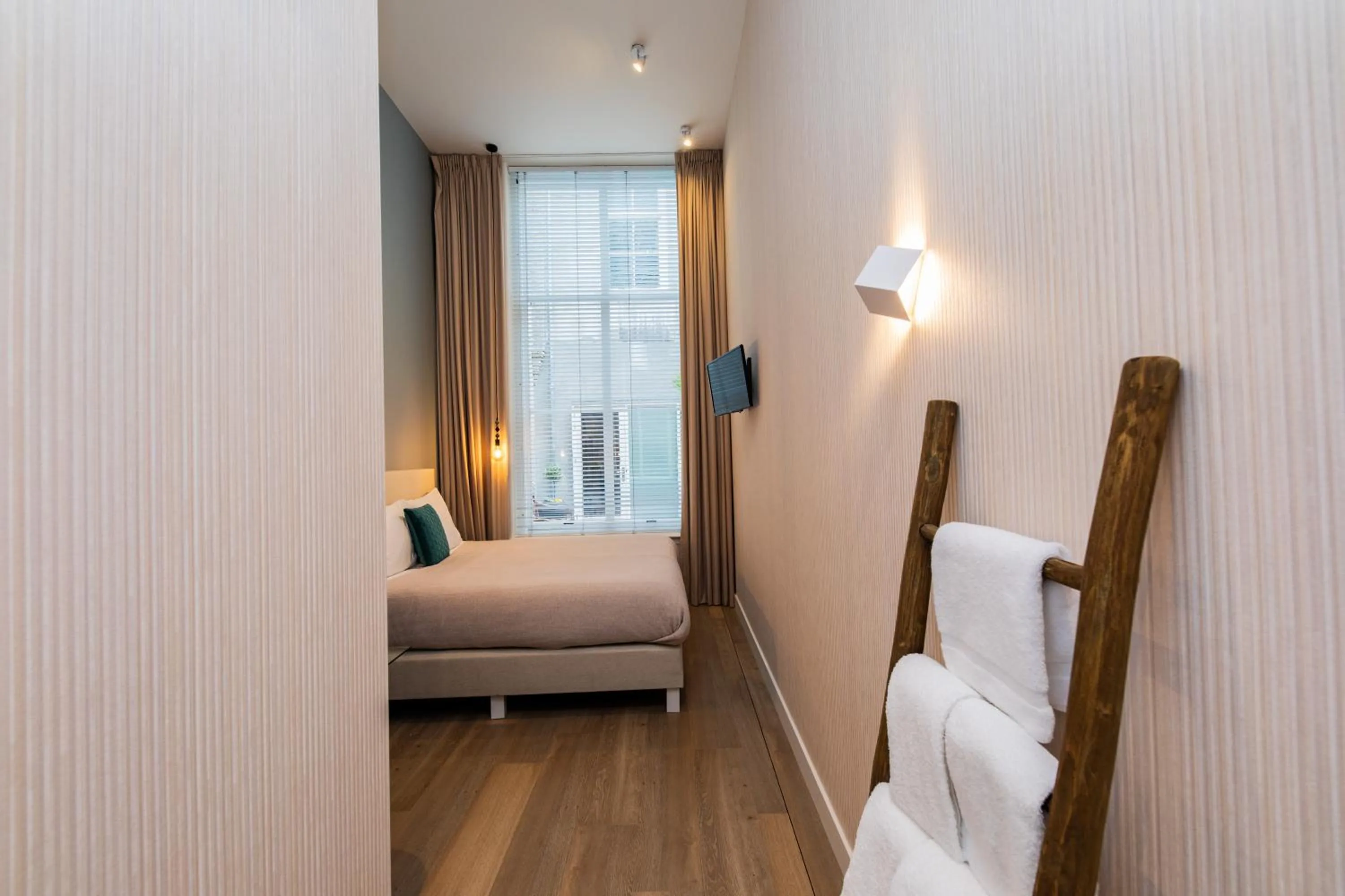 Bedroom, Bed in Stadsvilla Mout Rotterdam-Schiedam