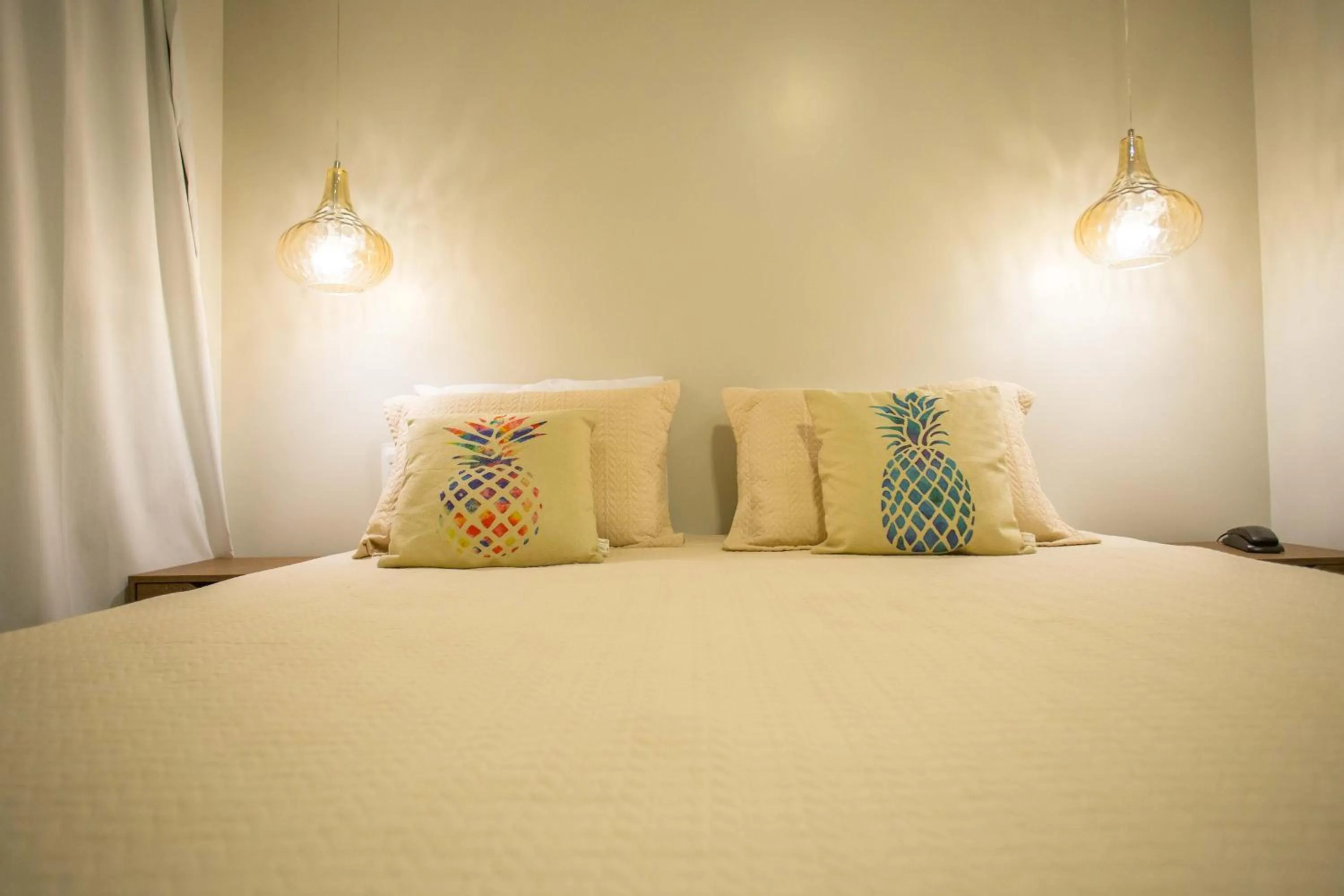 Bed in Pousada Renda do Mar