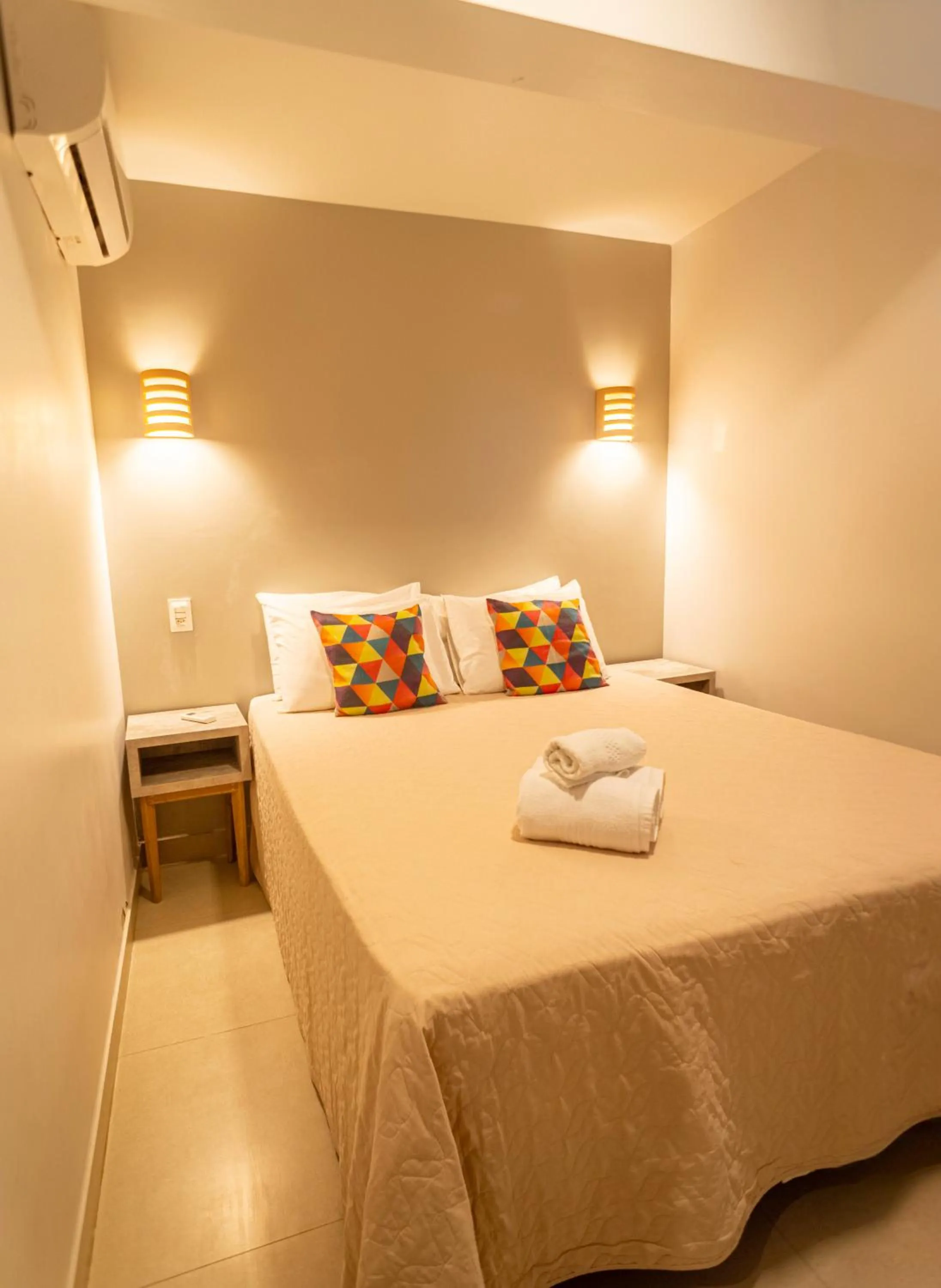 Bed in Pousada Renda do Mar