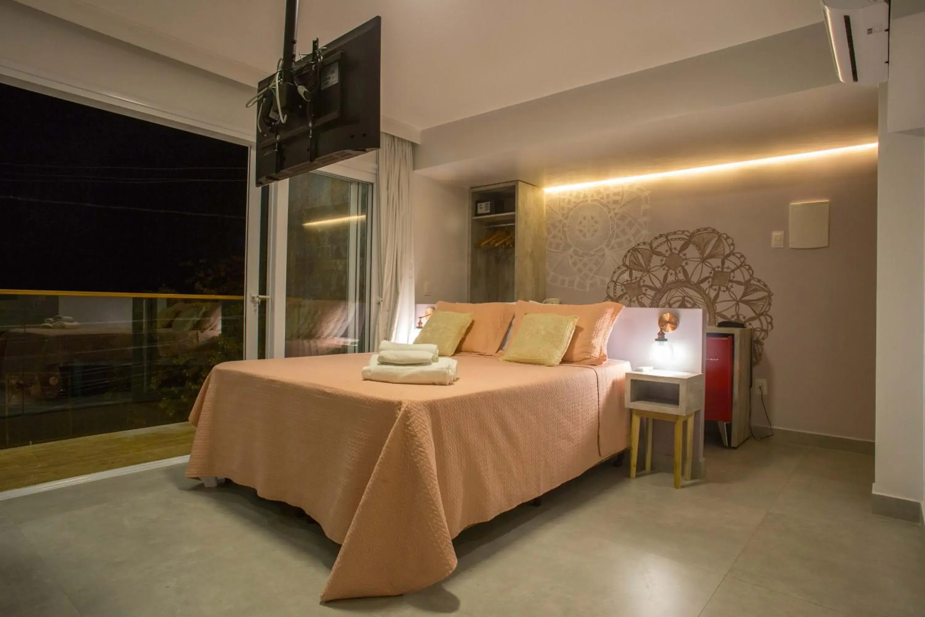 Premium Double Room with Bath and balcony in Pousada Renda do Mar Premium Double Room with Bath and balcony in Pousada Renda do Mar