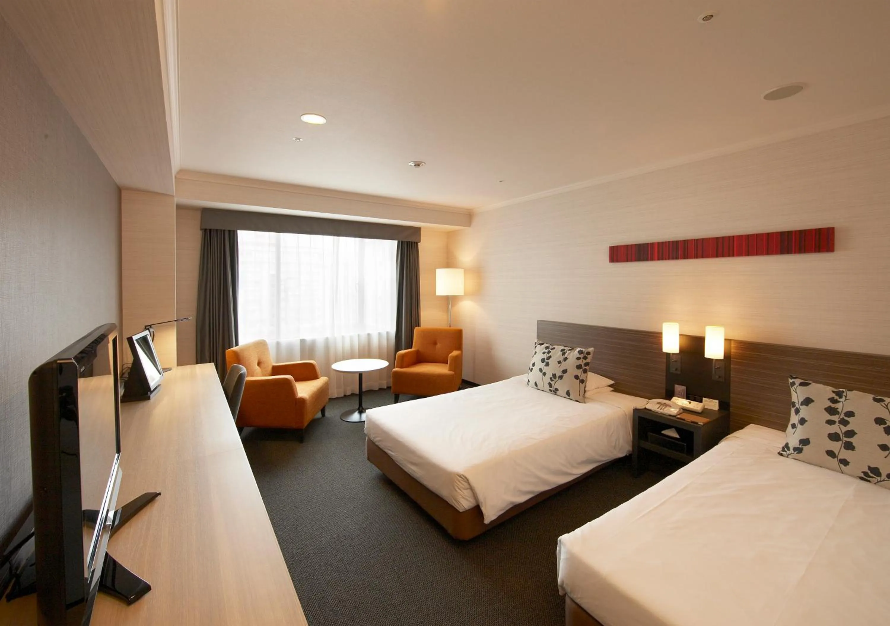 Photo of the whole room, Bed in Nagoya Tokyu Hotel
