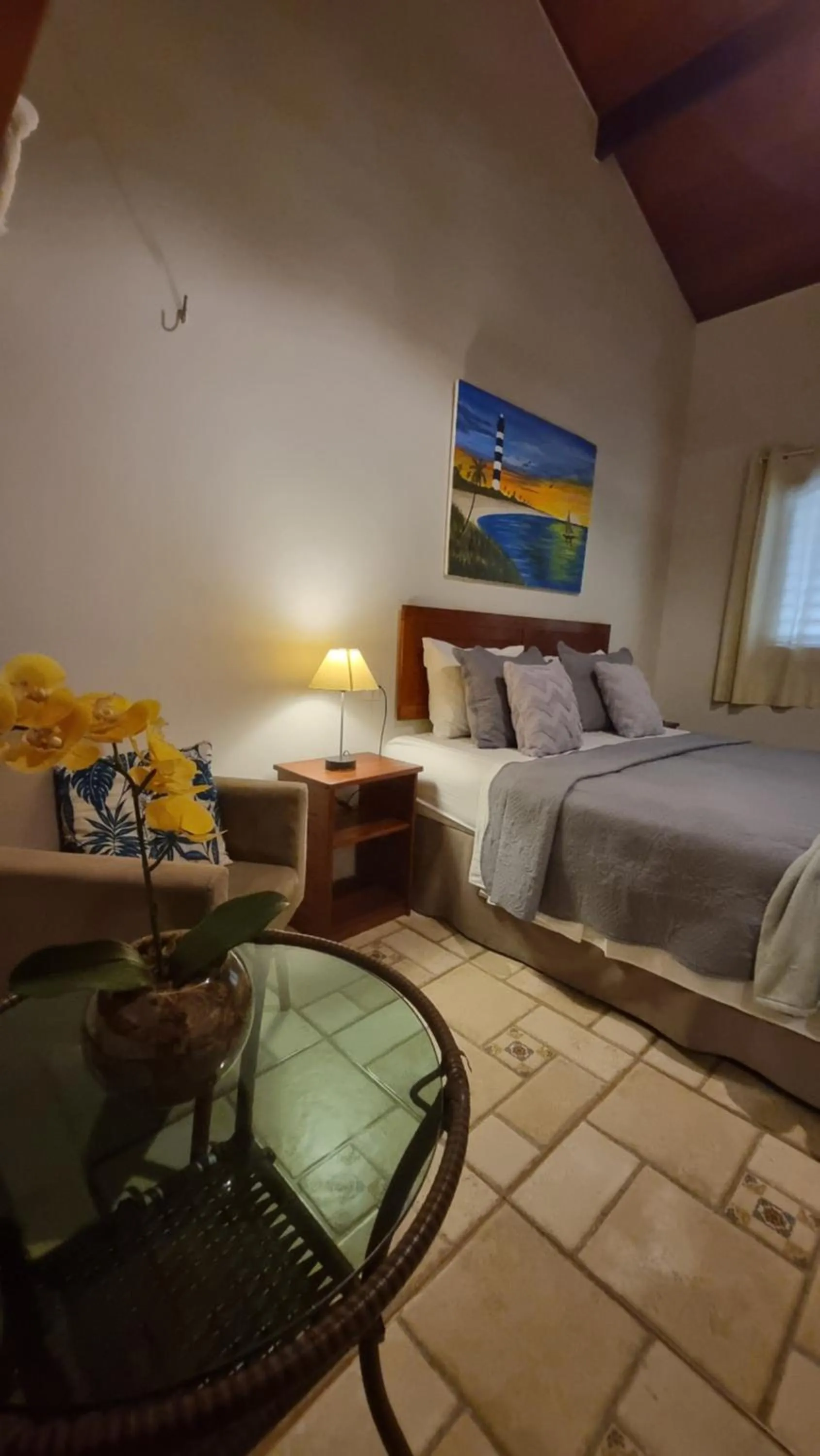 Bed in Pousada Pé na Areia Gostoso