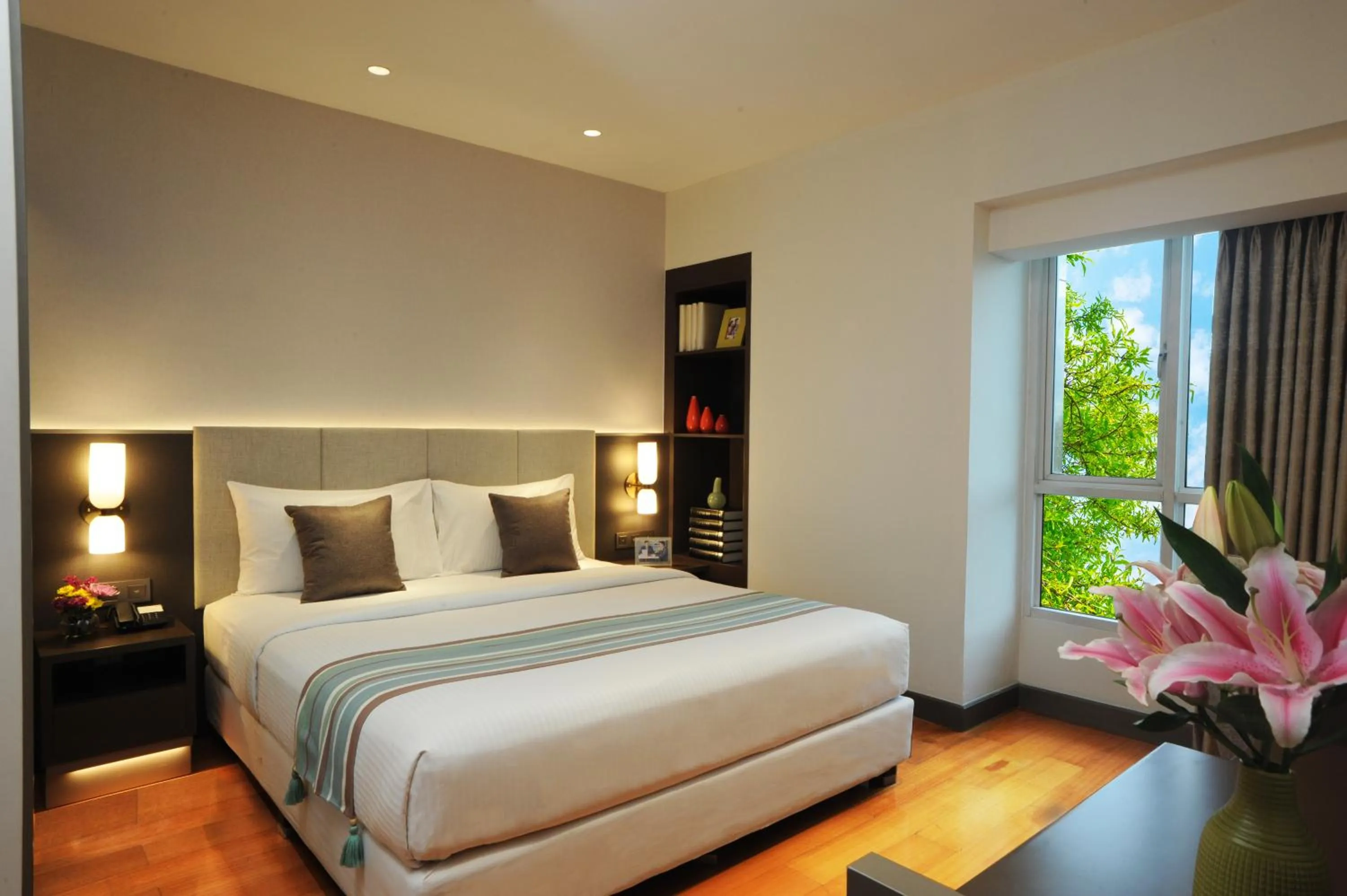 Bedroom, Bed in Somerset Berlian Jakarta