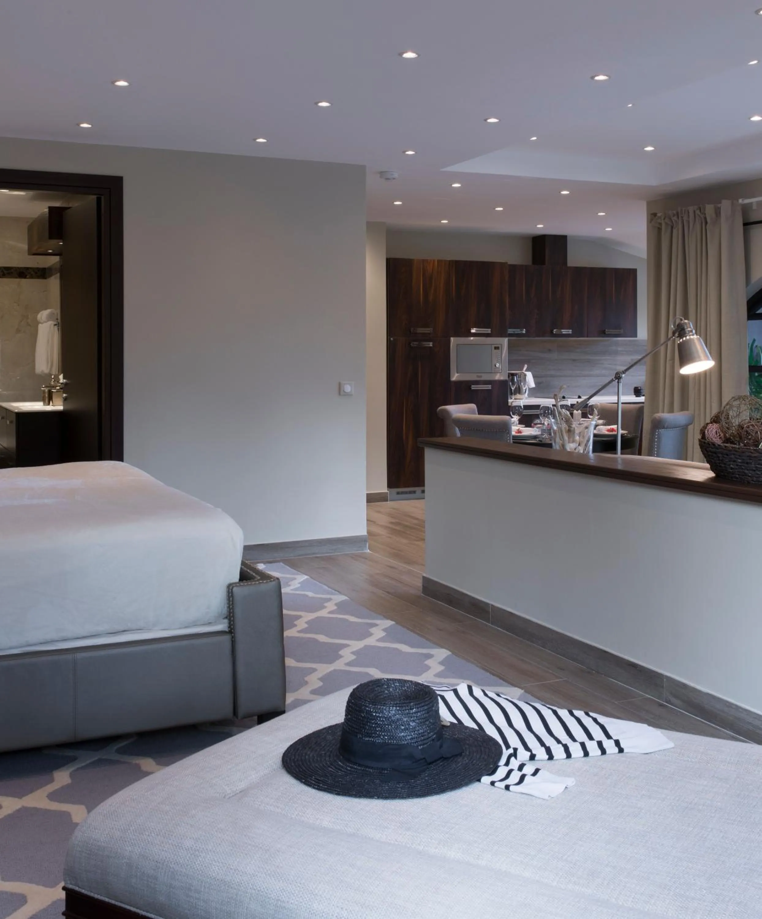 Bedroom, Bed in Secret Harbour Boutique Hotel and Marina