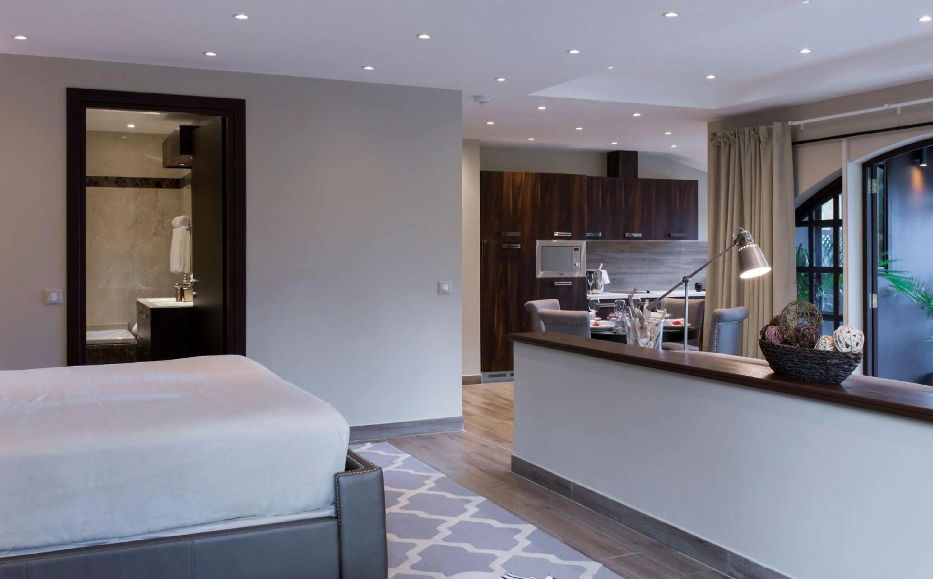 Bedroom, Bed in Secret Harbour Boutique Hotel and Marina