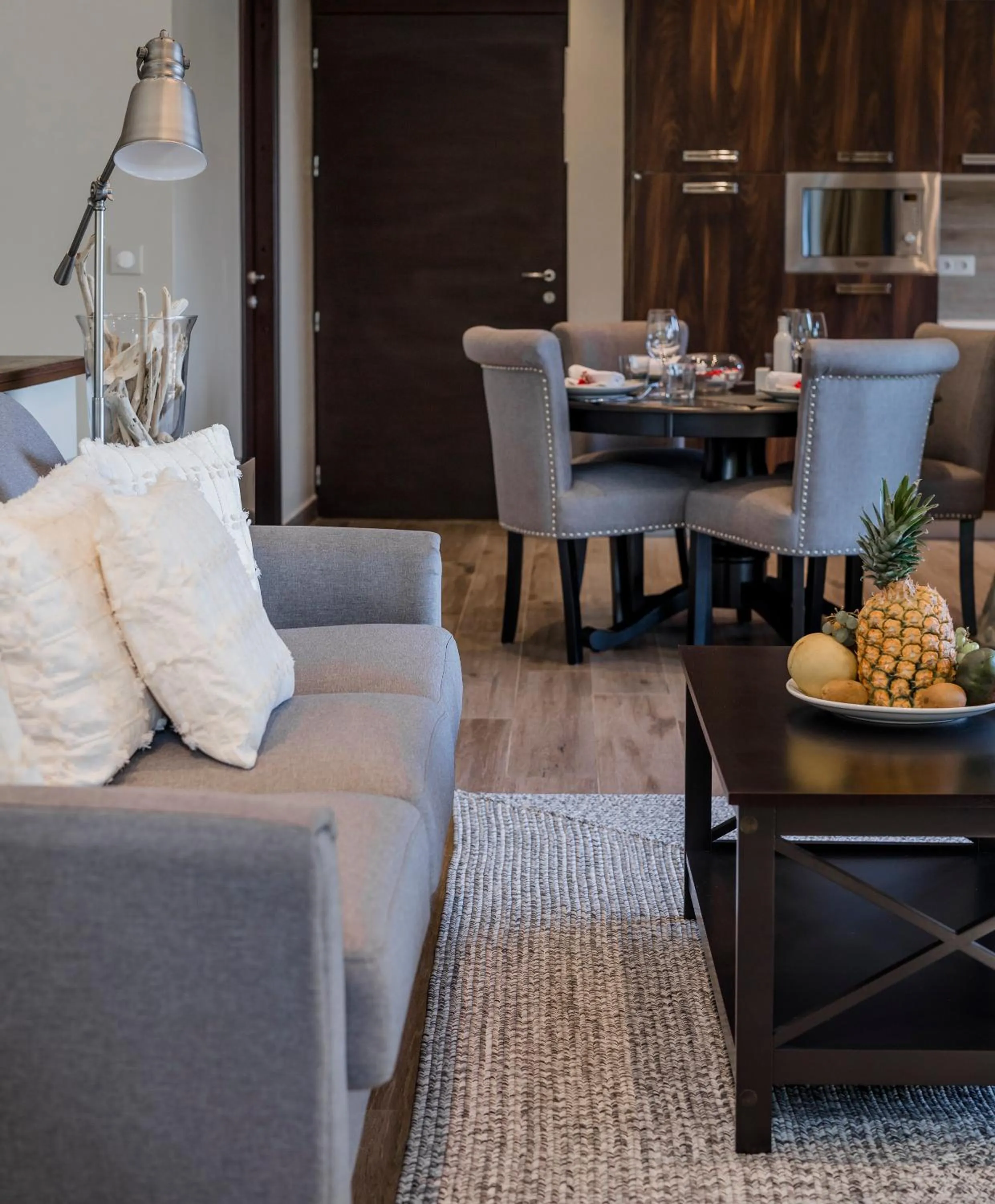 Dining area in Secret Harbour Boutique Hotel and Marina