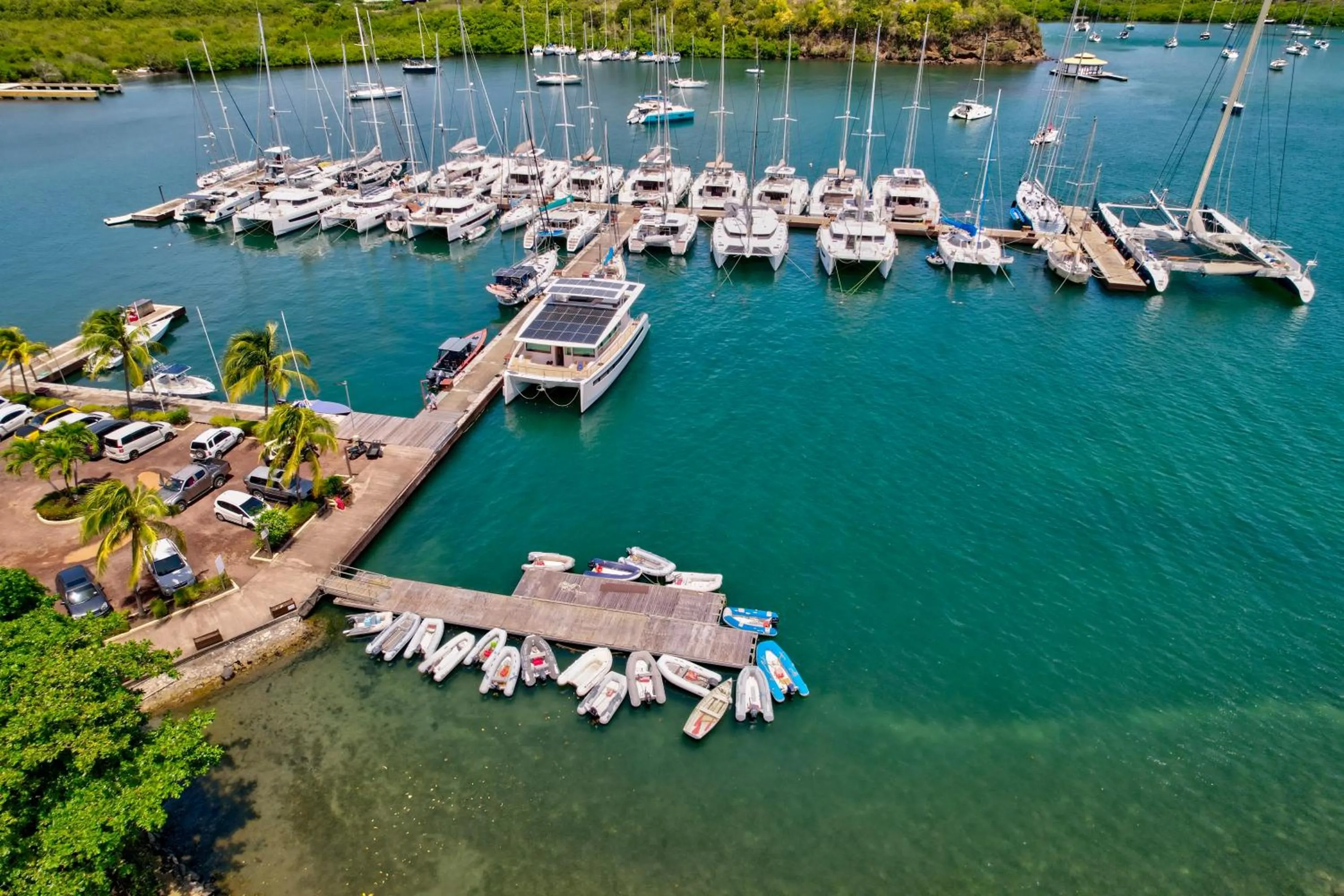 Natural landscape in Secret Harbour Boutique Hotel and Marina