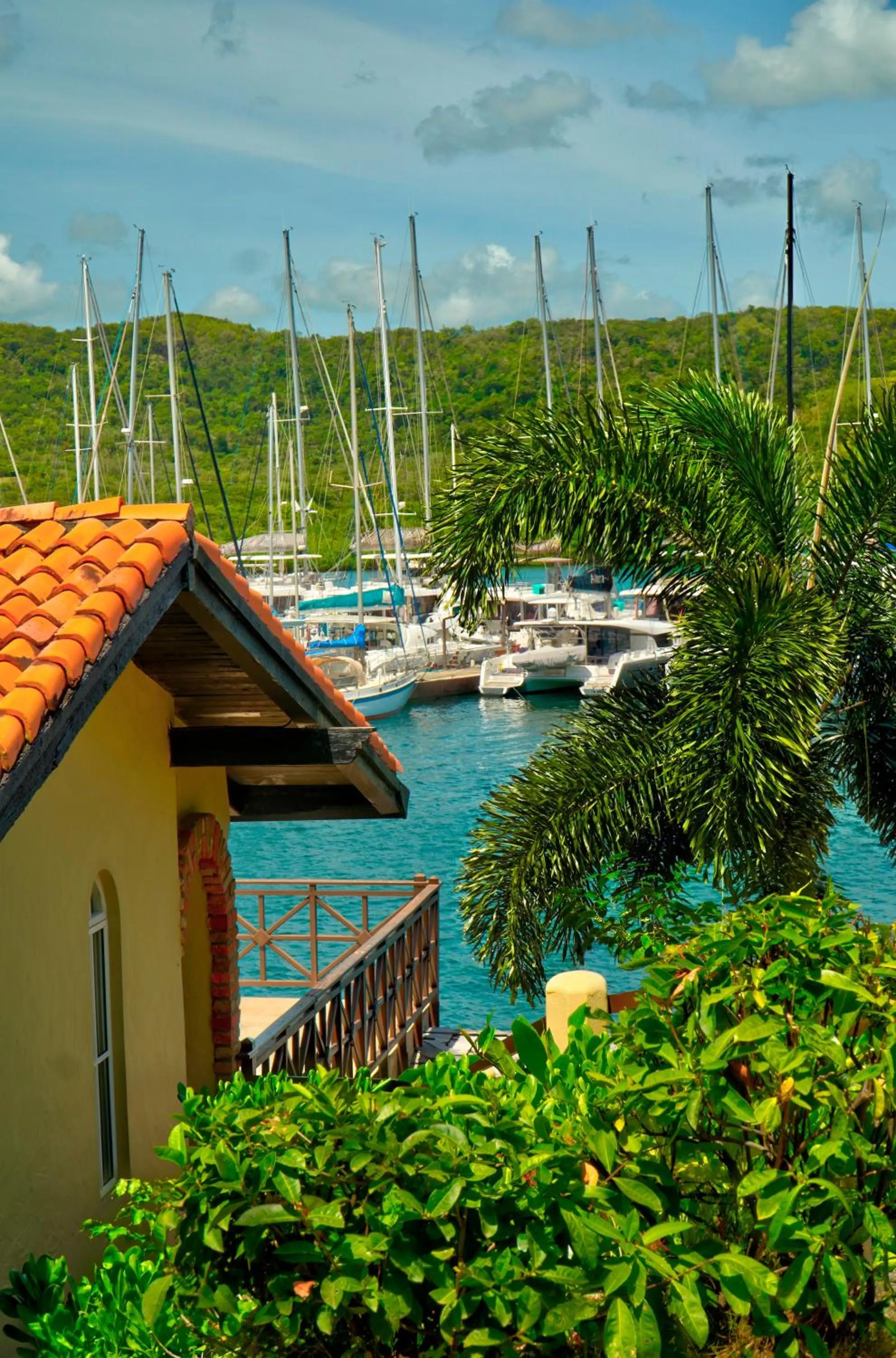 Natural landscape in Secret Harbour Boutique Hotel and Marina