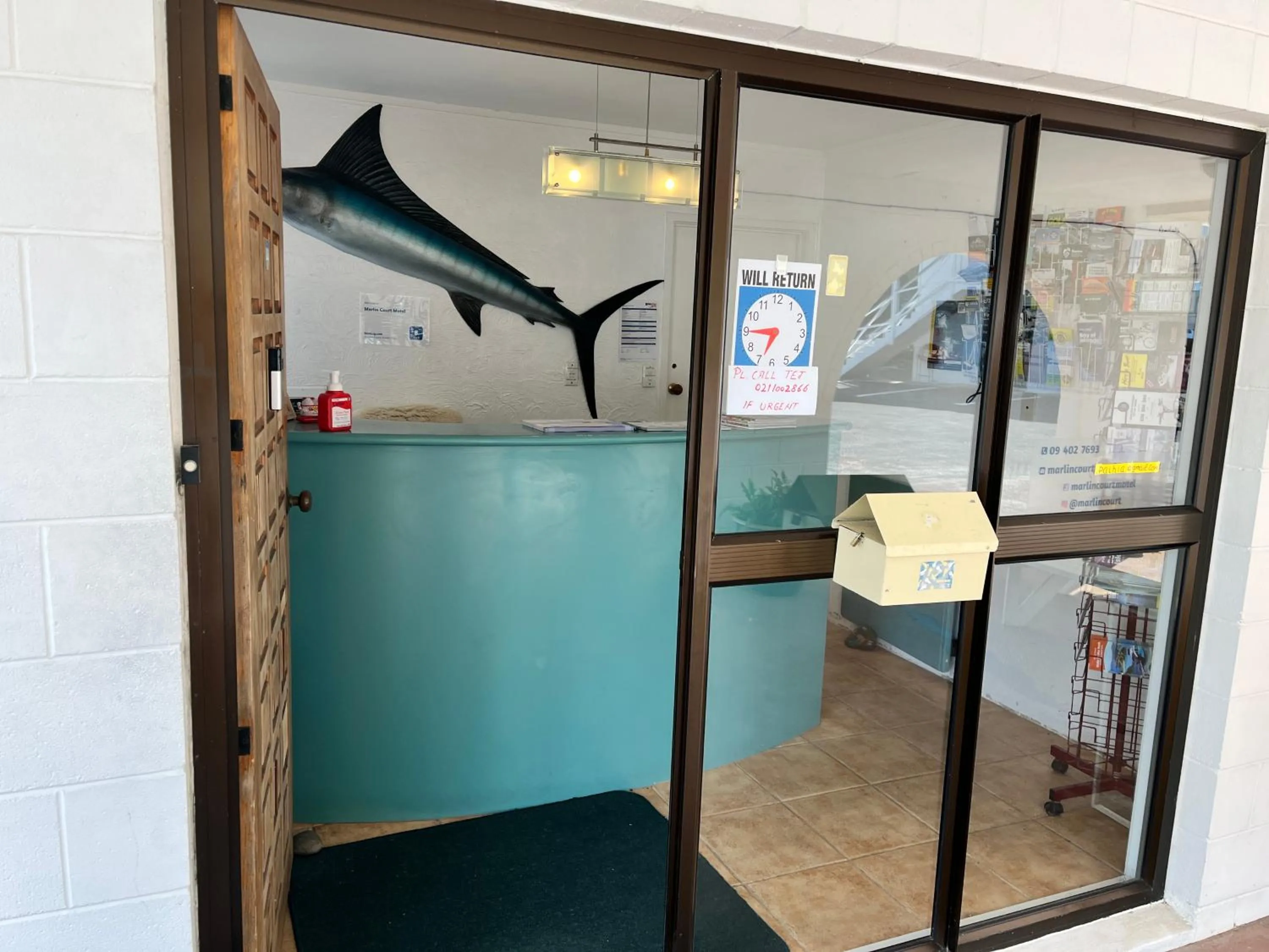 Property building in Marlin Court Motel