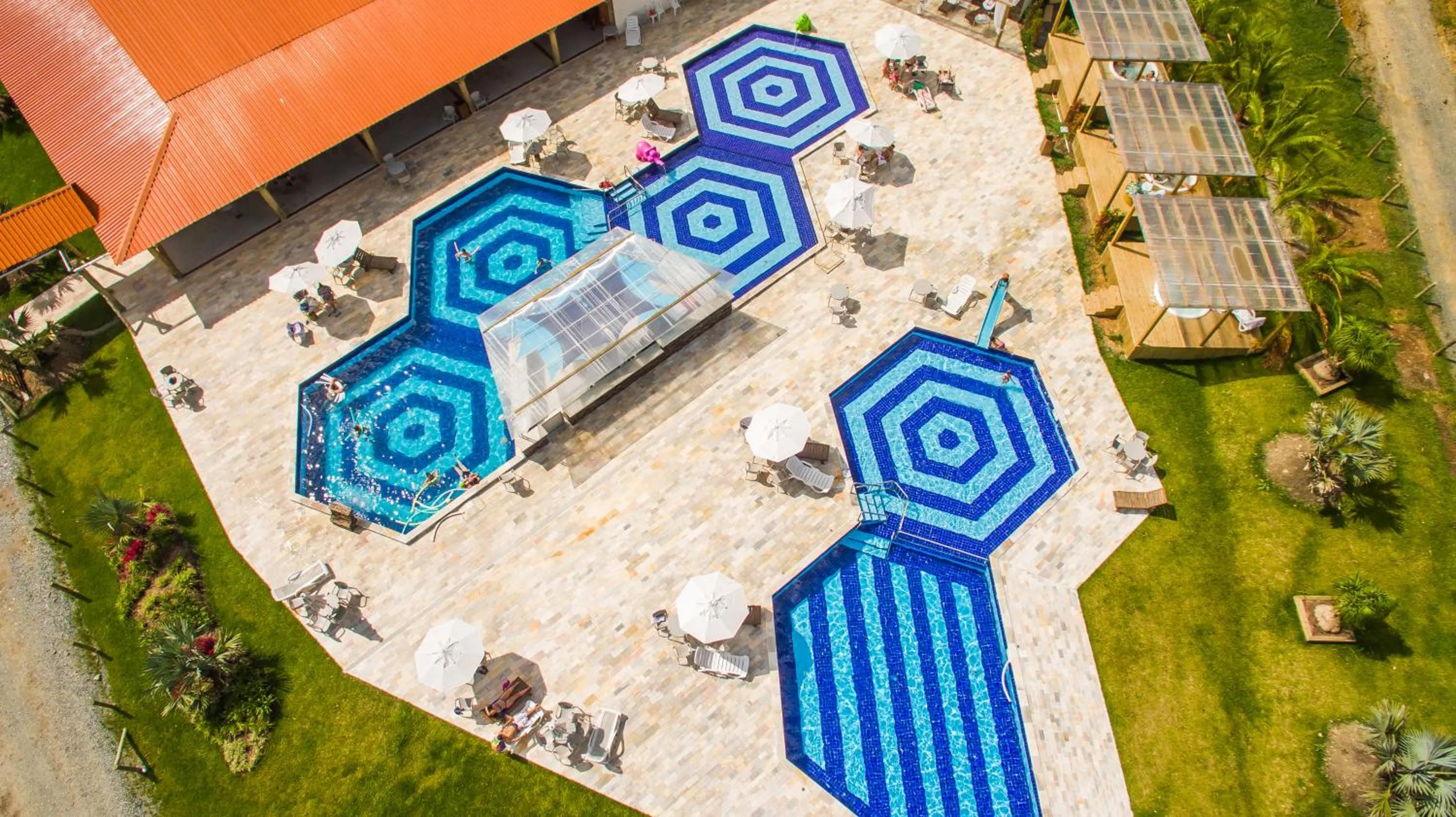 Property building in Hotel Fazenda Dona Francisca