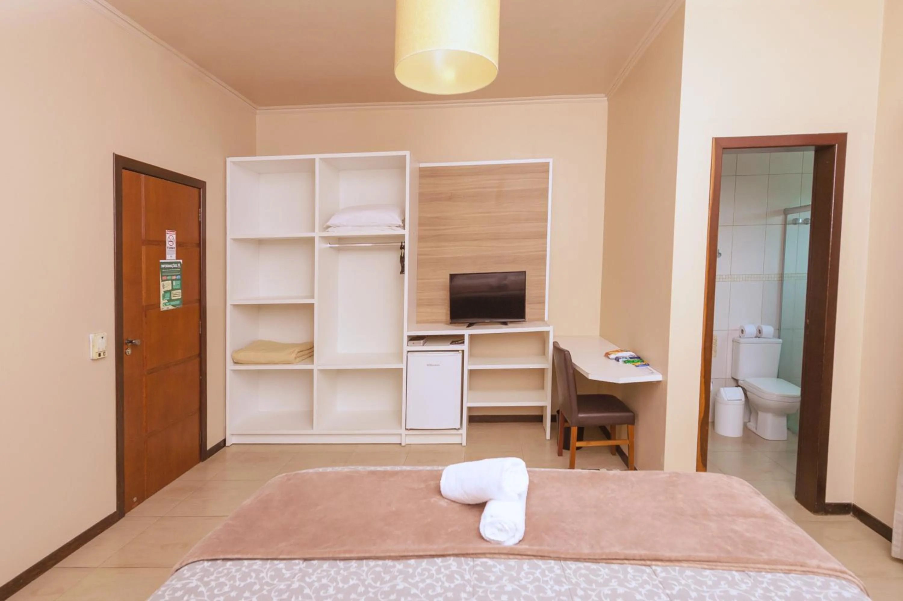 Bed in Hotel Fazenda Dona Francisca