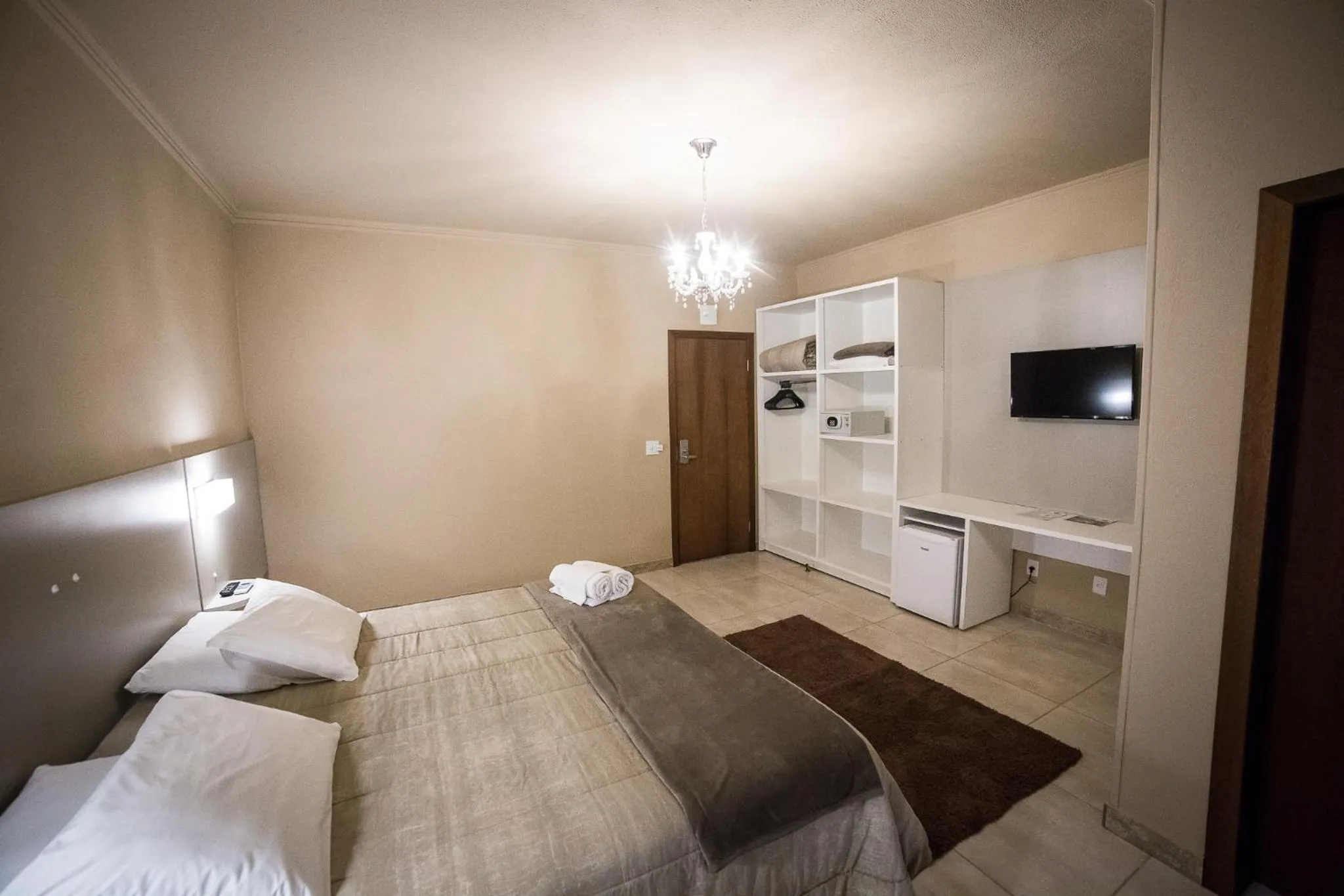 Bed in Hotel Fazenda Dona Francisca