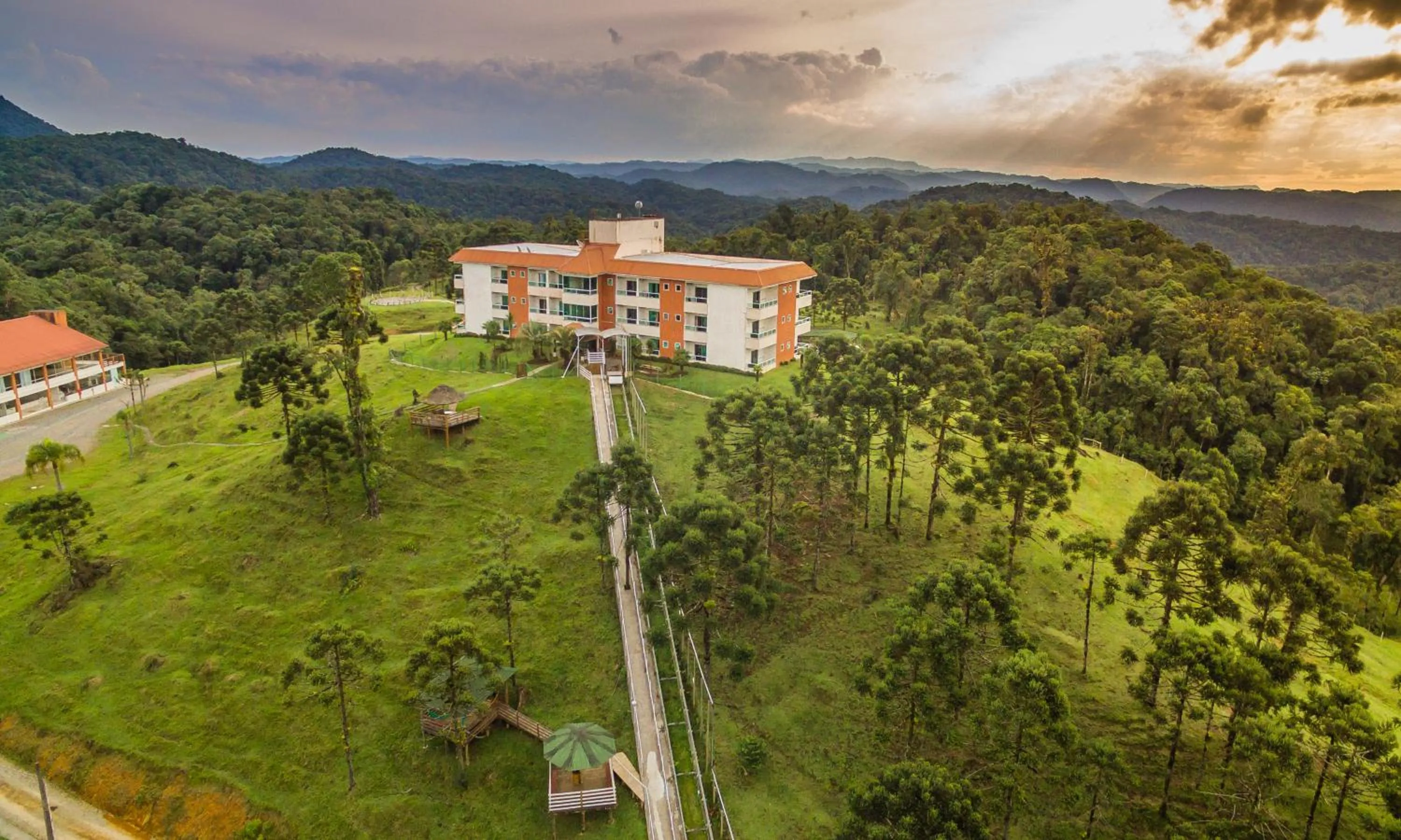Property building in Hotel Fazenda Dona Francisca