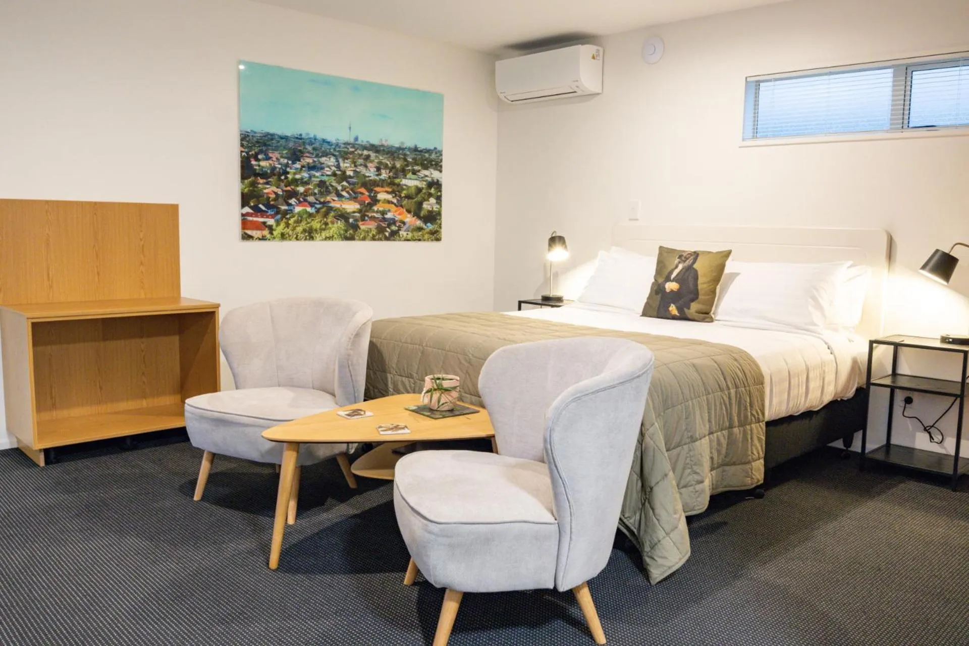 Bed in The Milano Christchurch