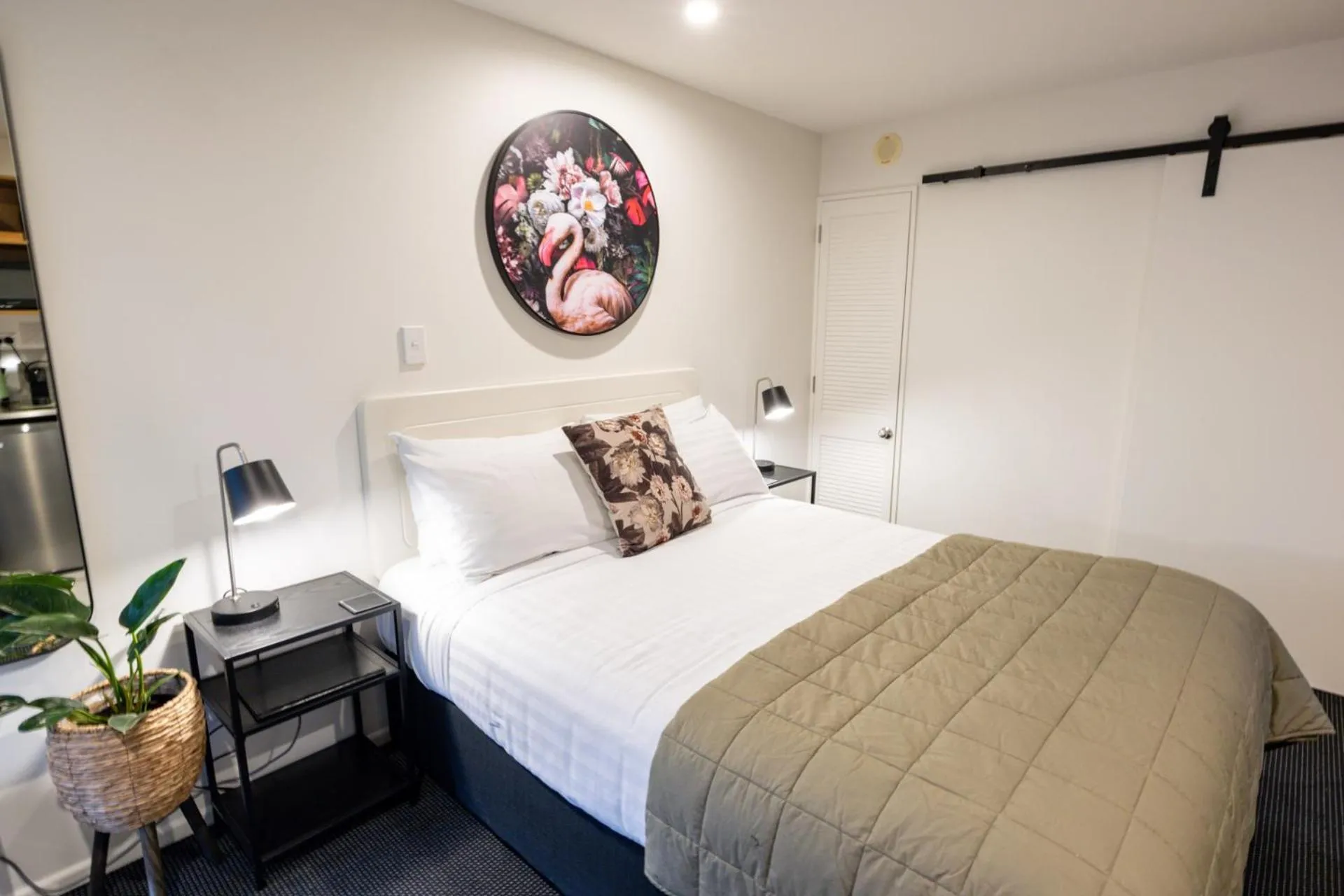 Bed in The Milano Christchurch