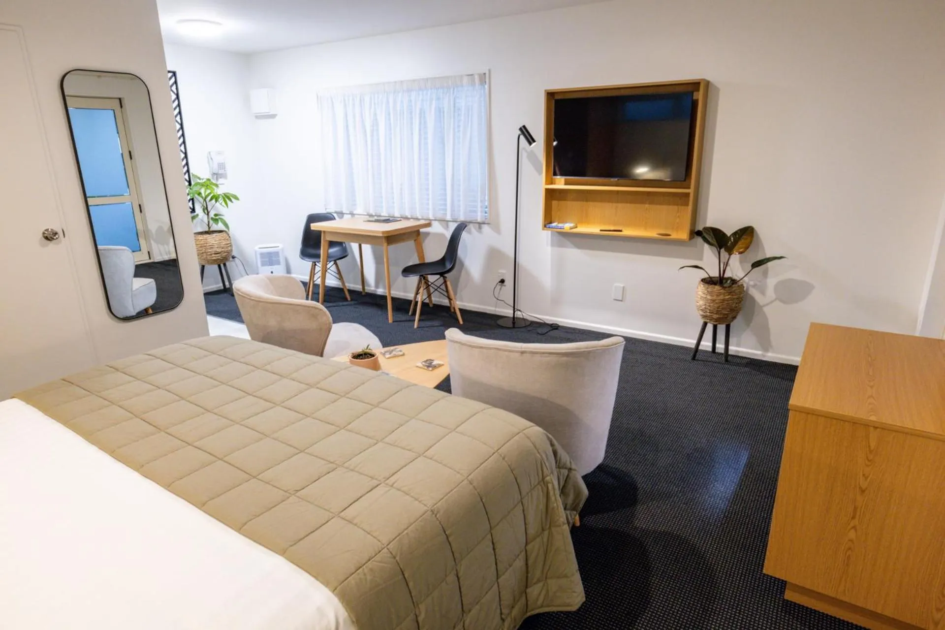 Bed in The Milano Christchurch