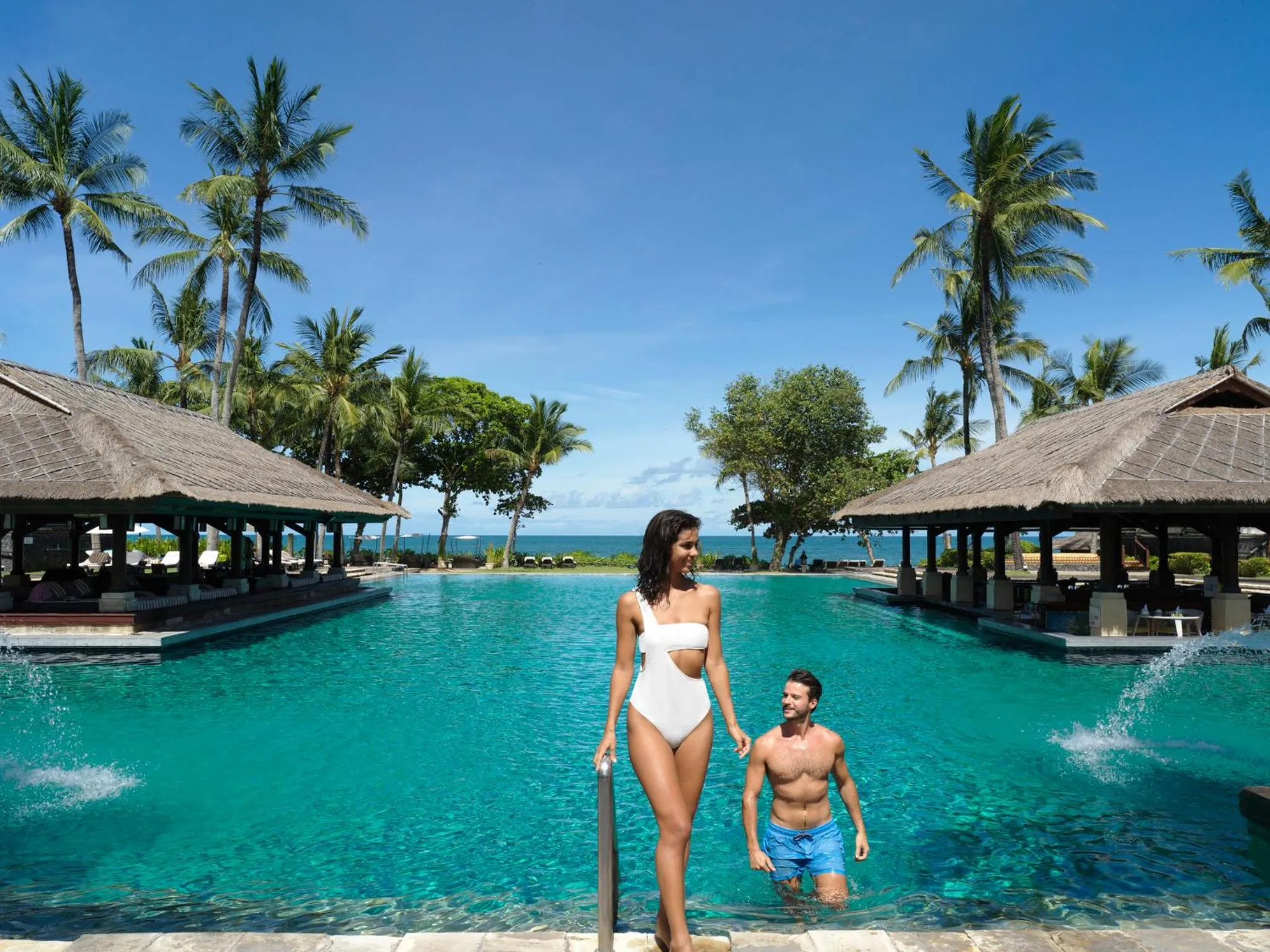 Swimming pool in InterContinental Bali Resort by IHG