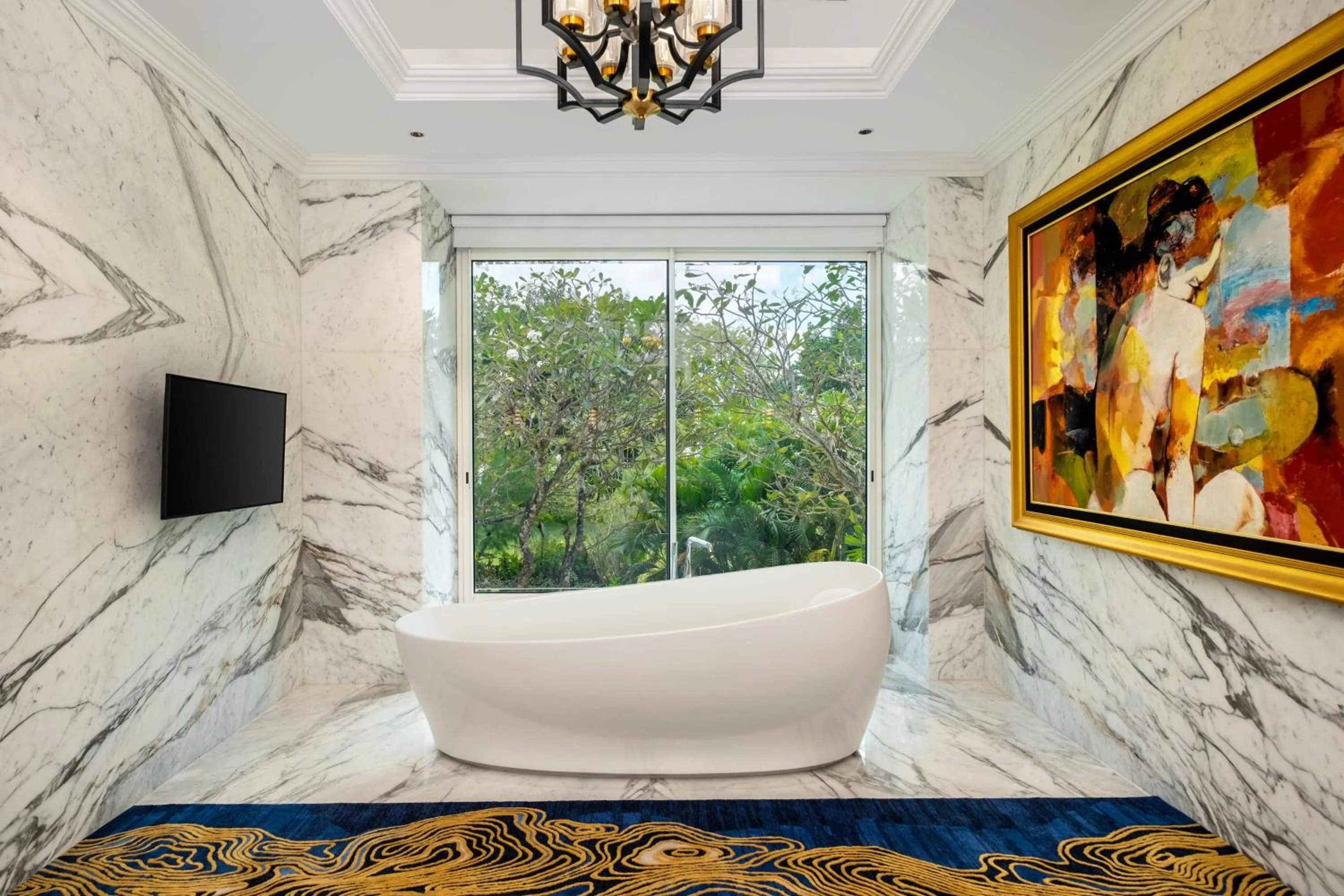 Bathroom in InterContinental Bali Resort by IHG