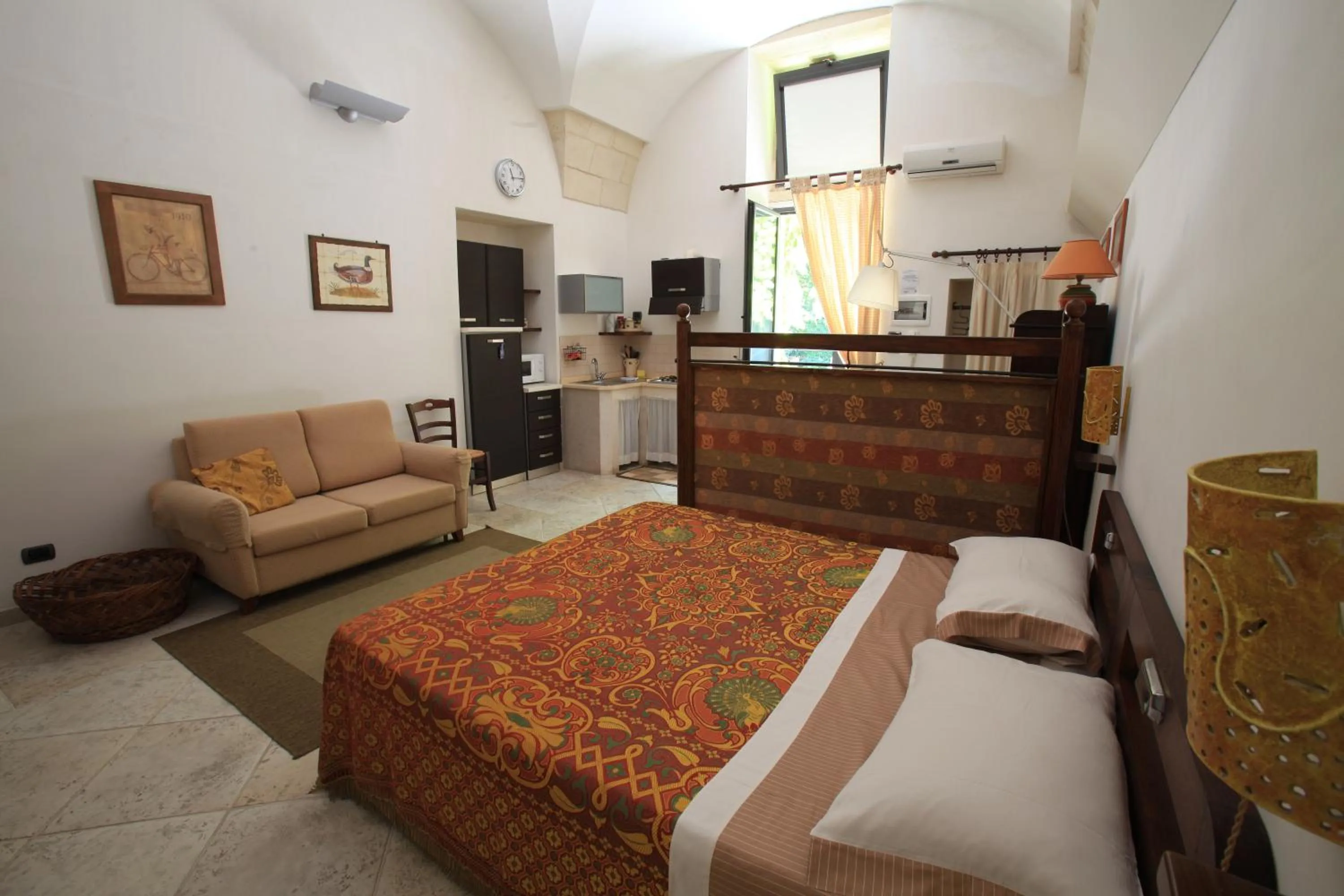 Kitchen or kitchenette, Bed in Palazzo Rollo