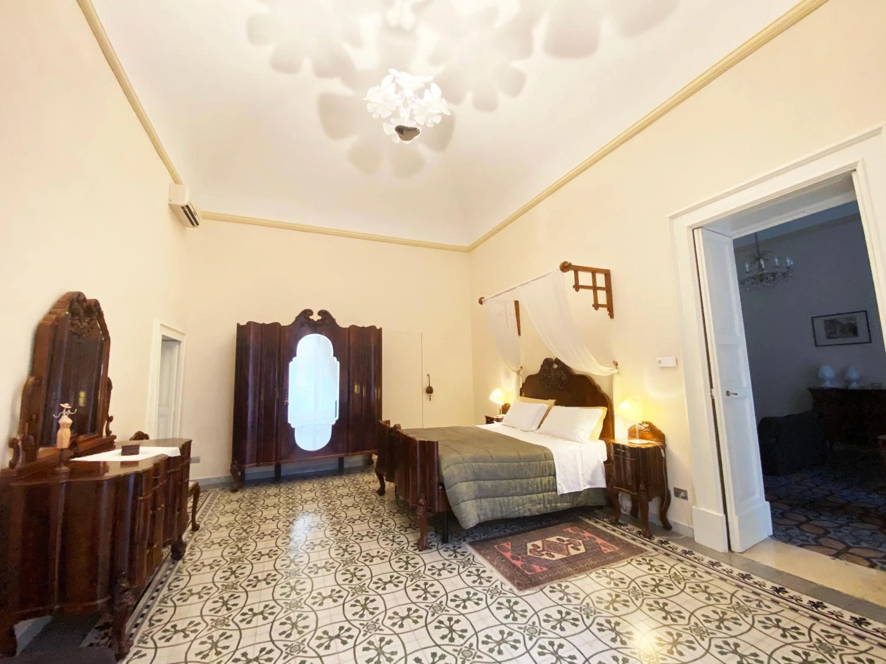 Bed in Palazzo Rollo