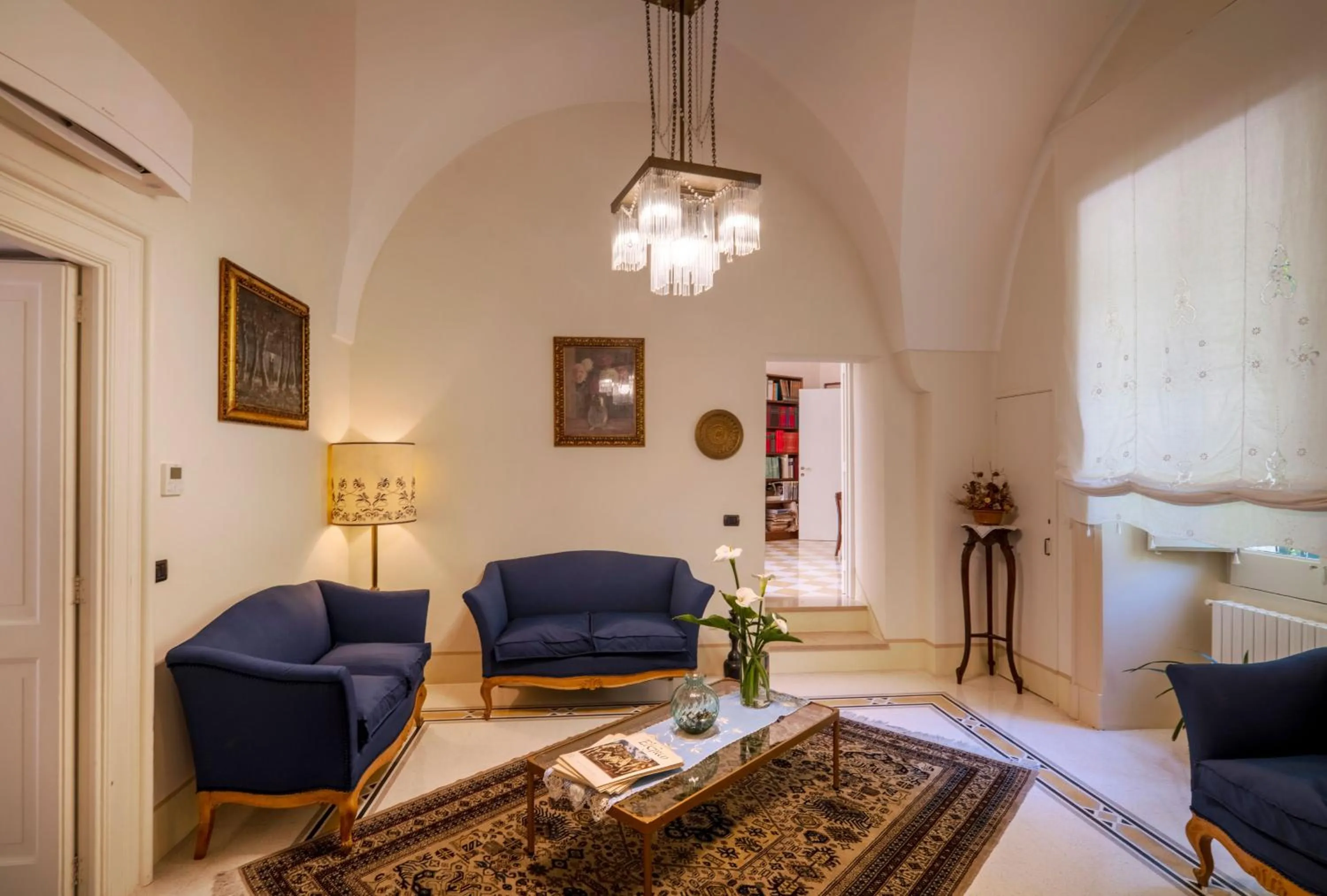 Living room in Palazzo Rollo