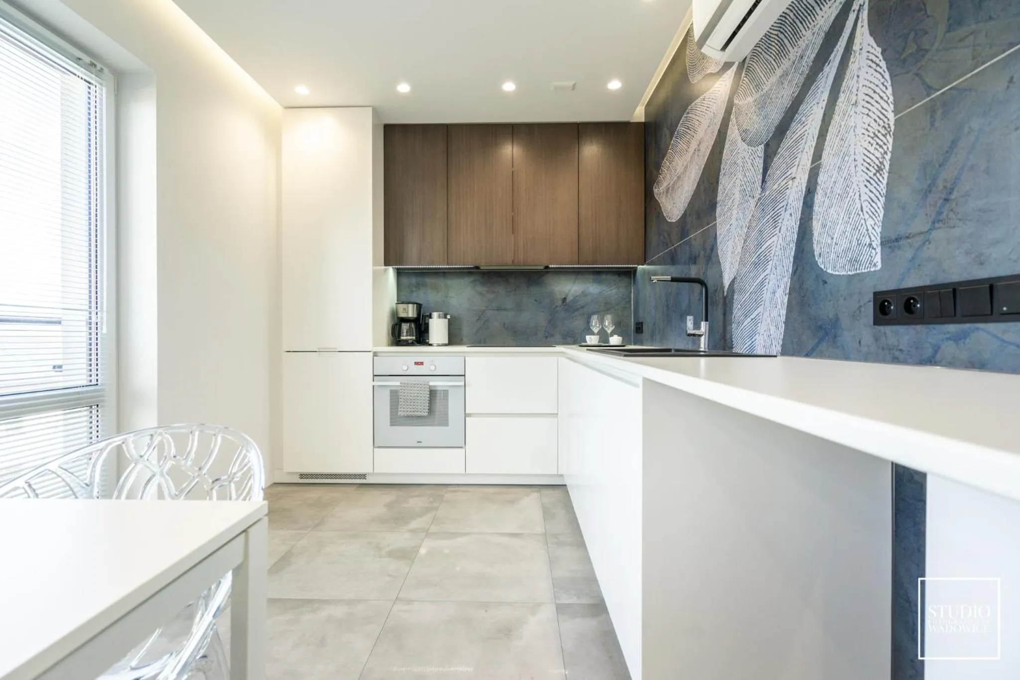 Kitchen or kitchenette in Apartamenty Premium Wadowice