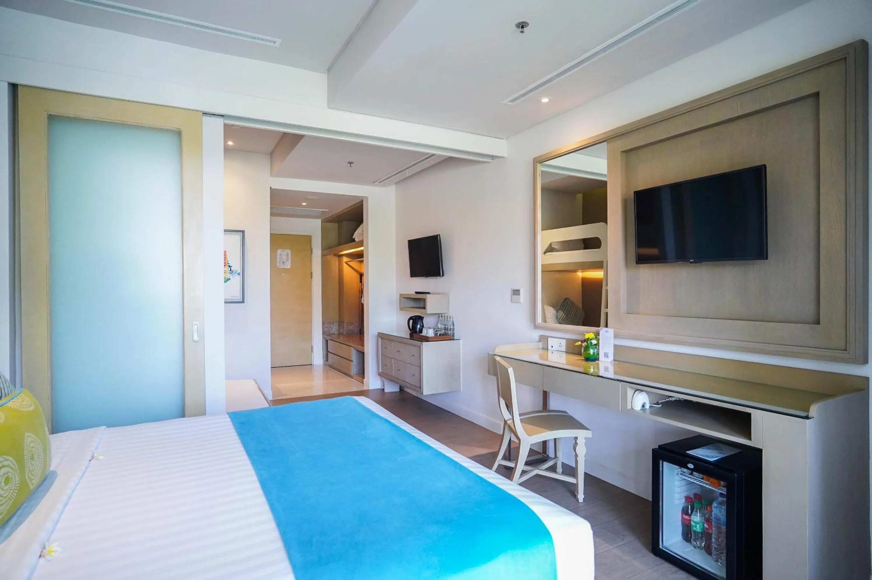Bedroom, Bed in Grand Mirage Resort & Thalasso Bali