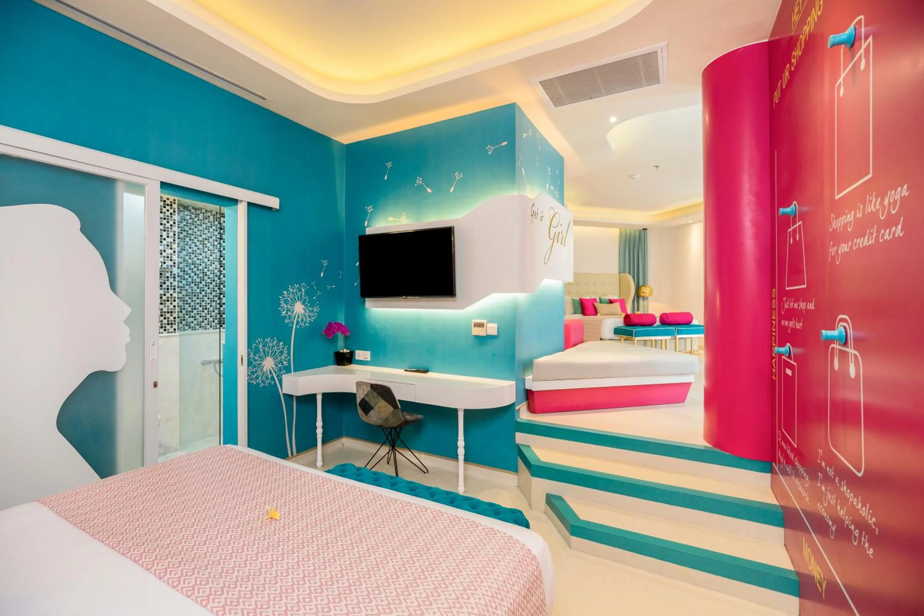 Bedroom, Bed in Grand Mirage Resort & Thalasso Bali