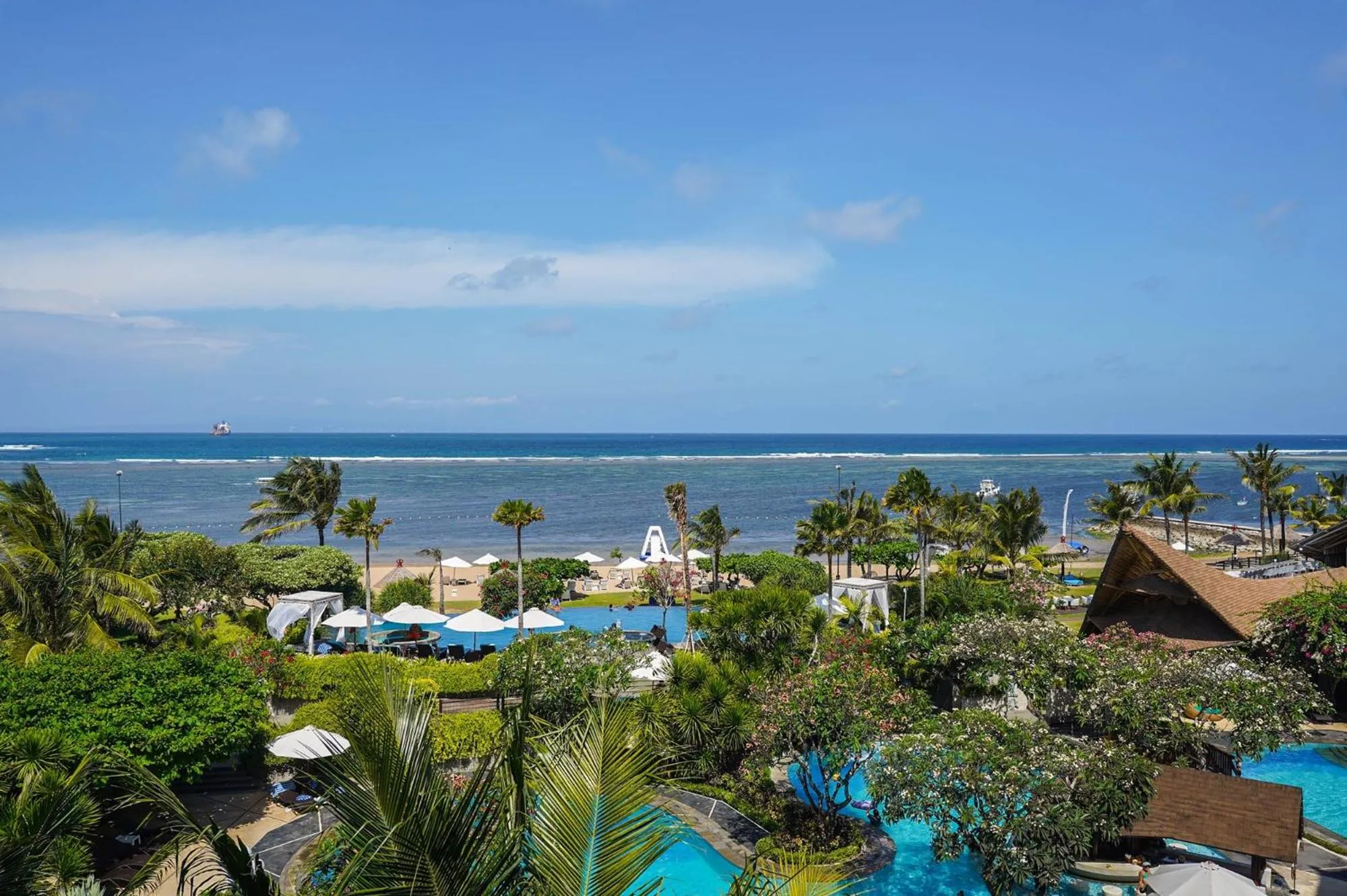 Pool view in Grand Mirage Resort & Thalasso Bali