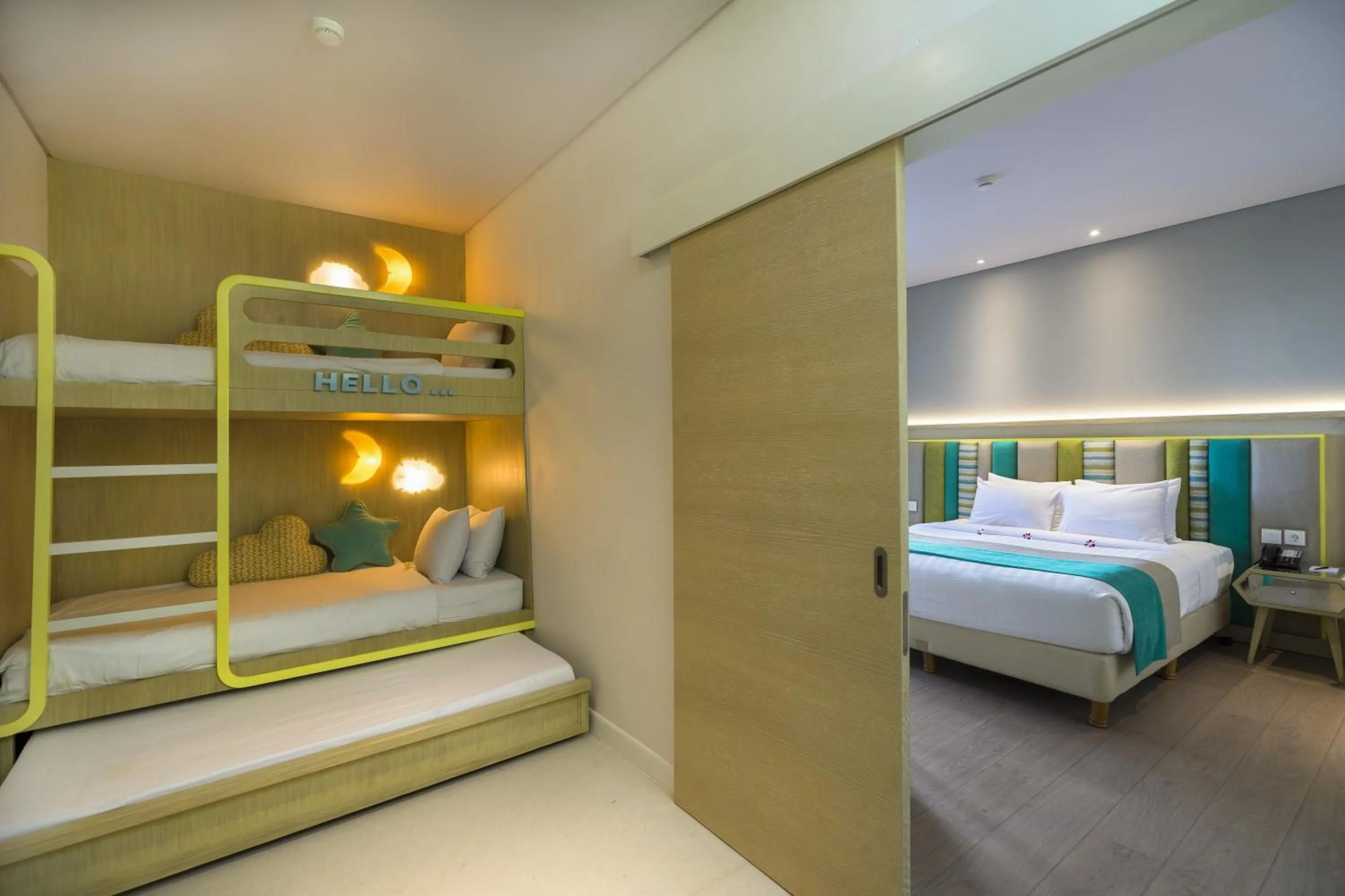 Bedroom, Bed in Grand Mirage Resort & Thalasso Bali