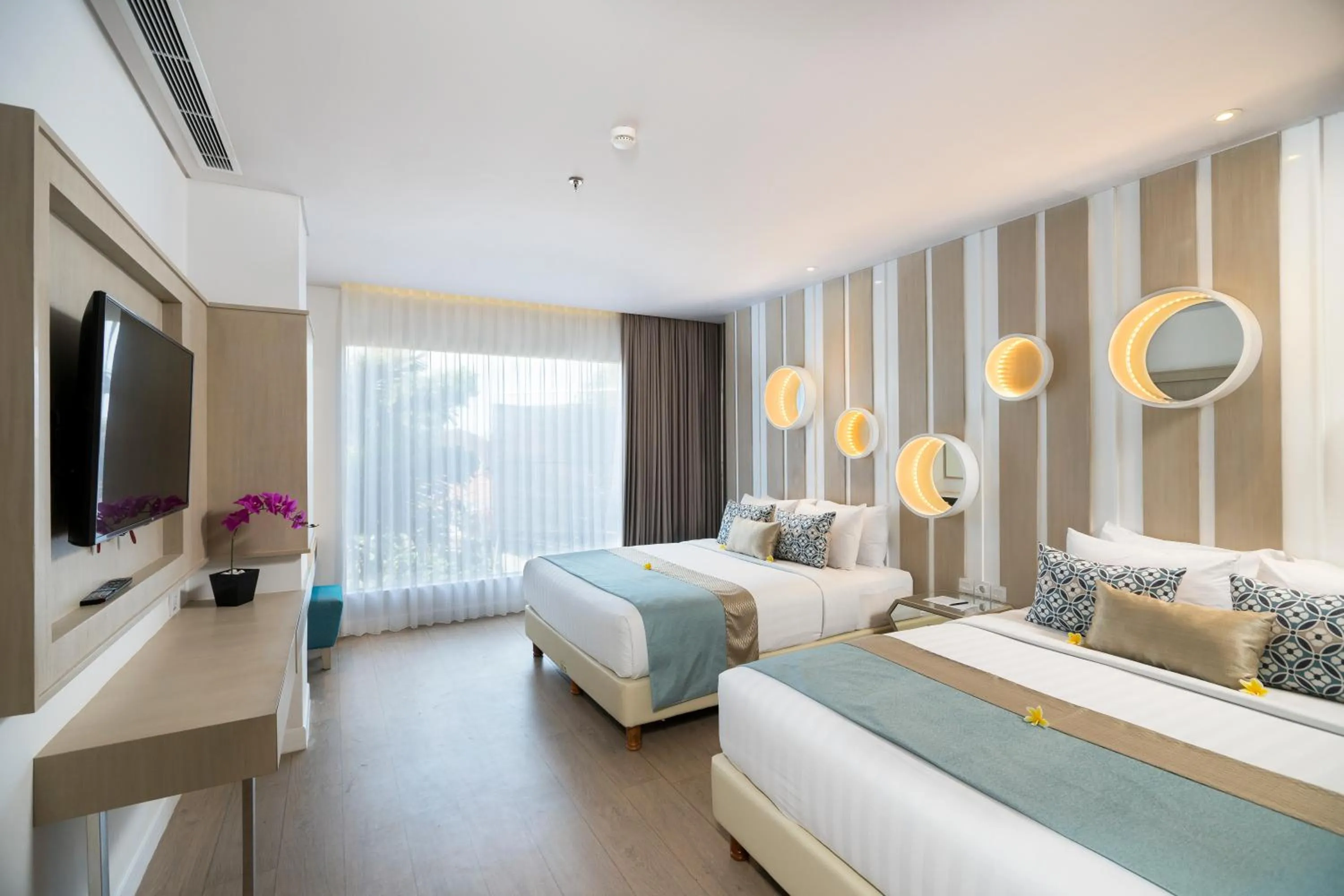 Bedroom, Bed in Grand Mirage Resort & Thalasso Bali