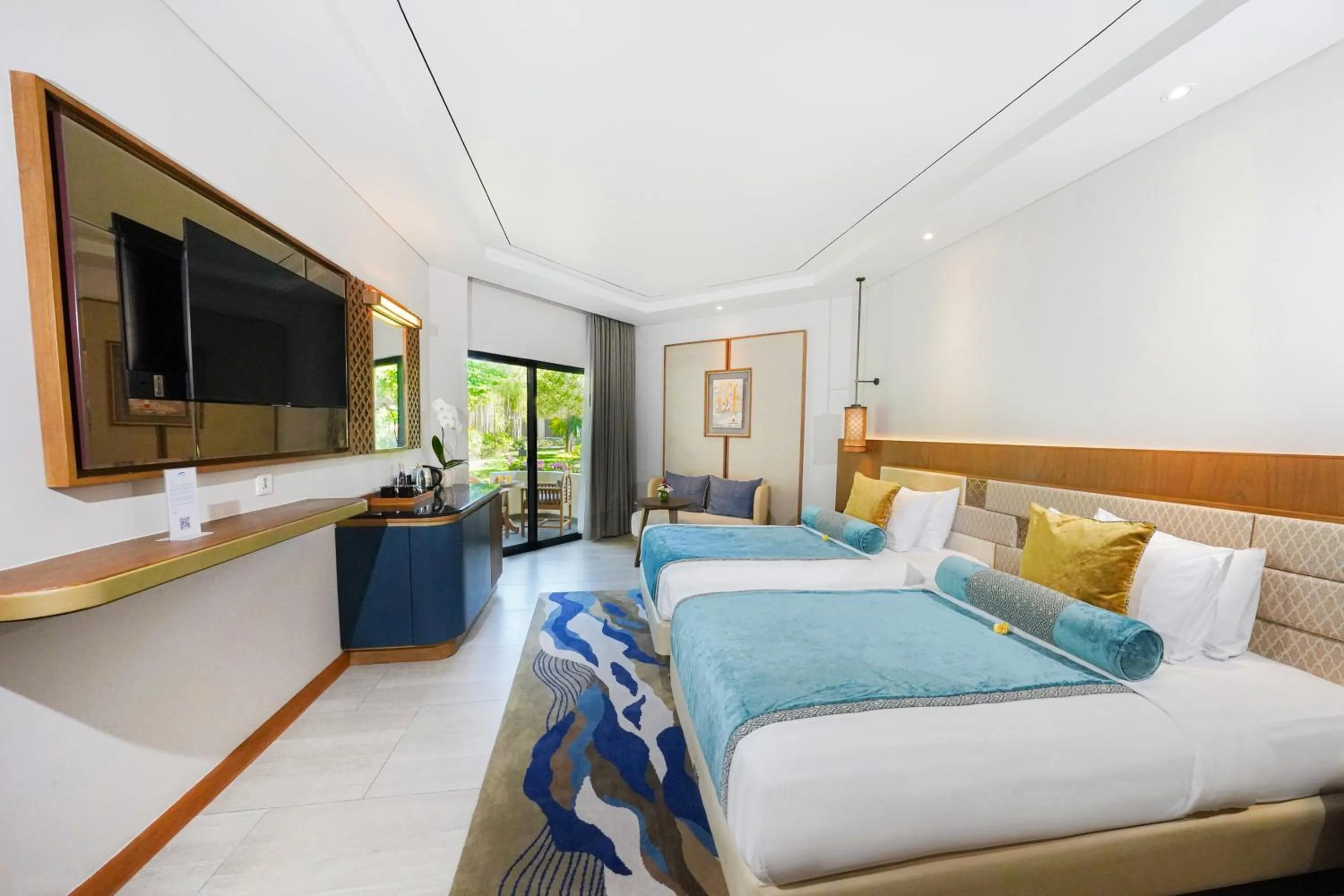 Bedroom, Bed in Grand Mirage Resort & Thalasso Bali