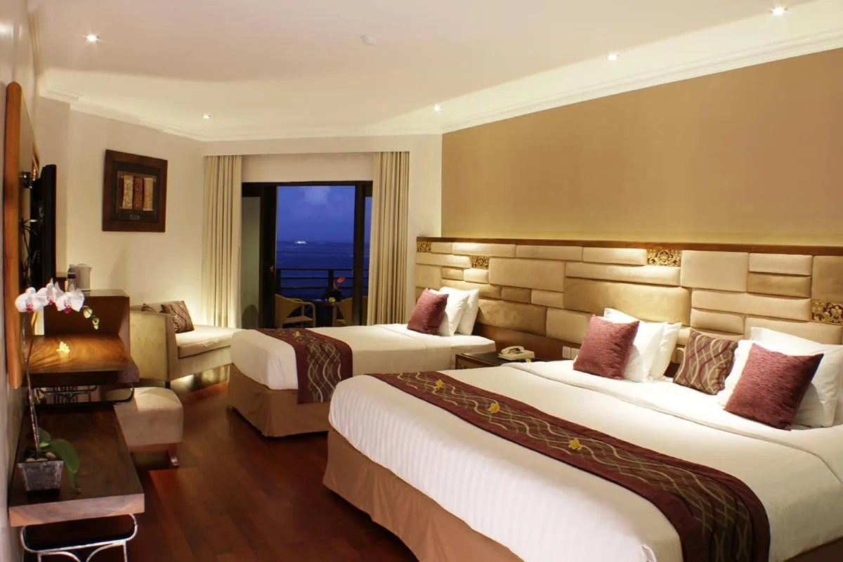 Bedroom, Bed in Grand Mirage Resort & Thalasso Bali