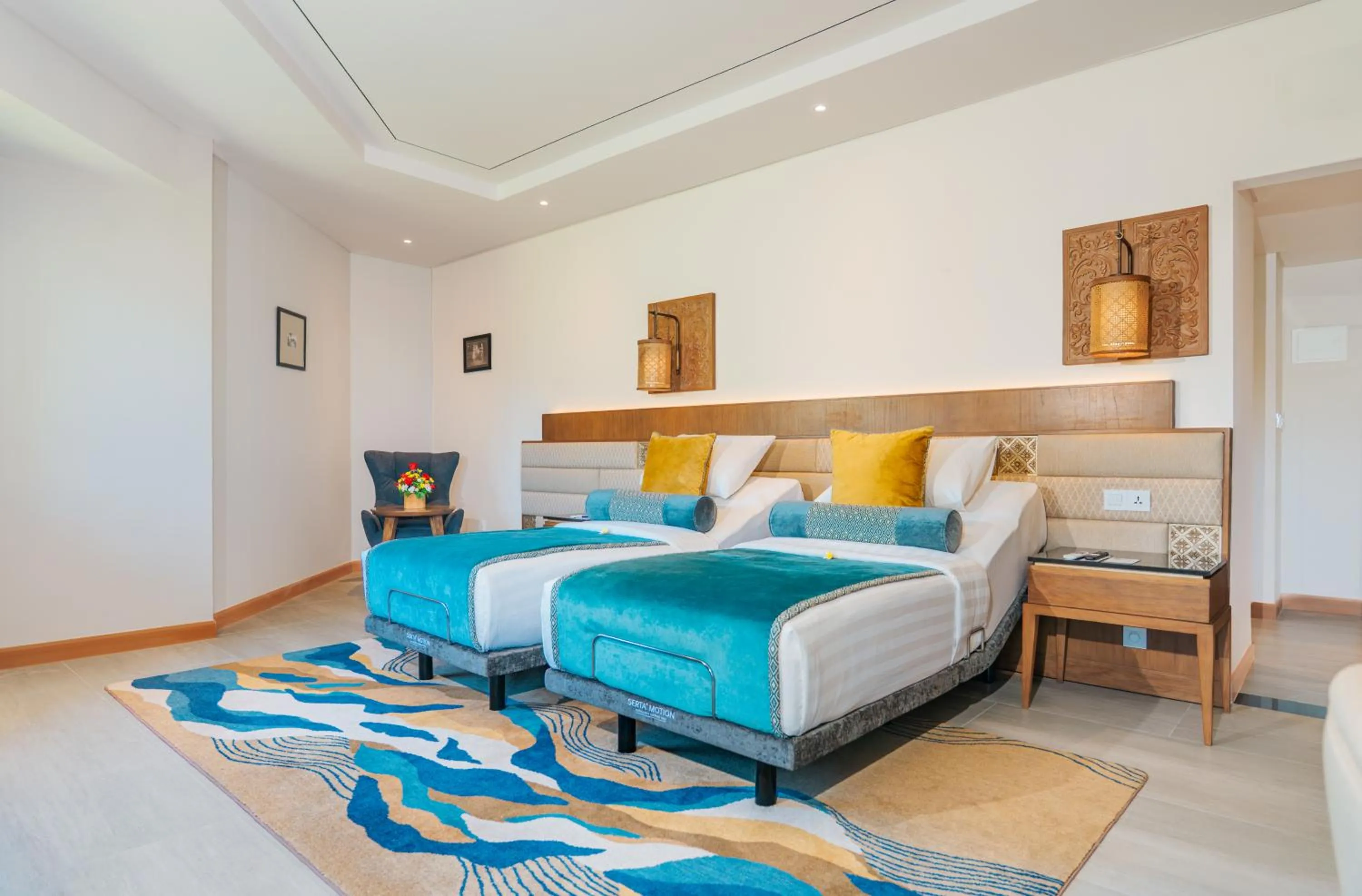 Bedroom, Bed in Grand Mirage Resort & Thalasso Bali