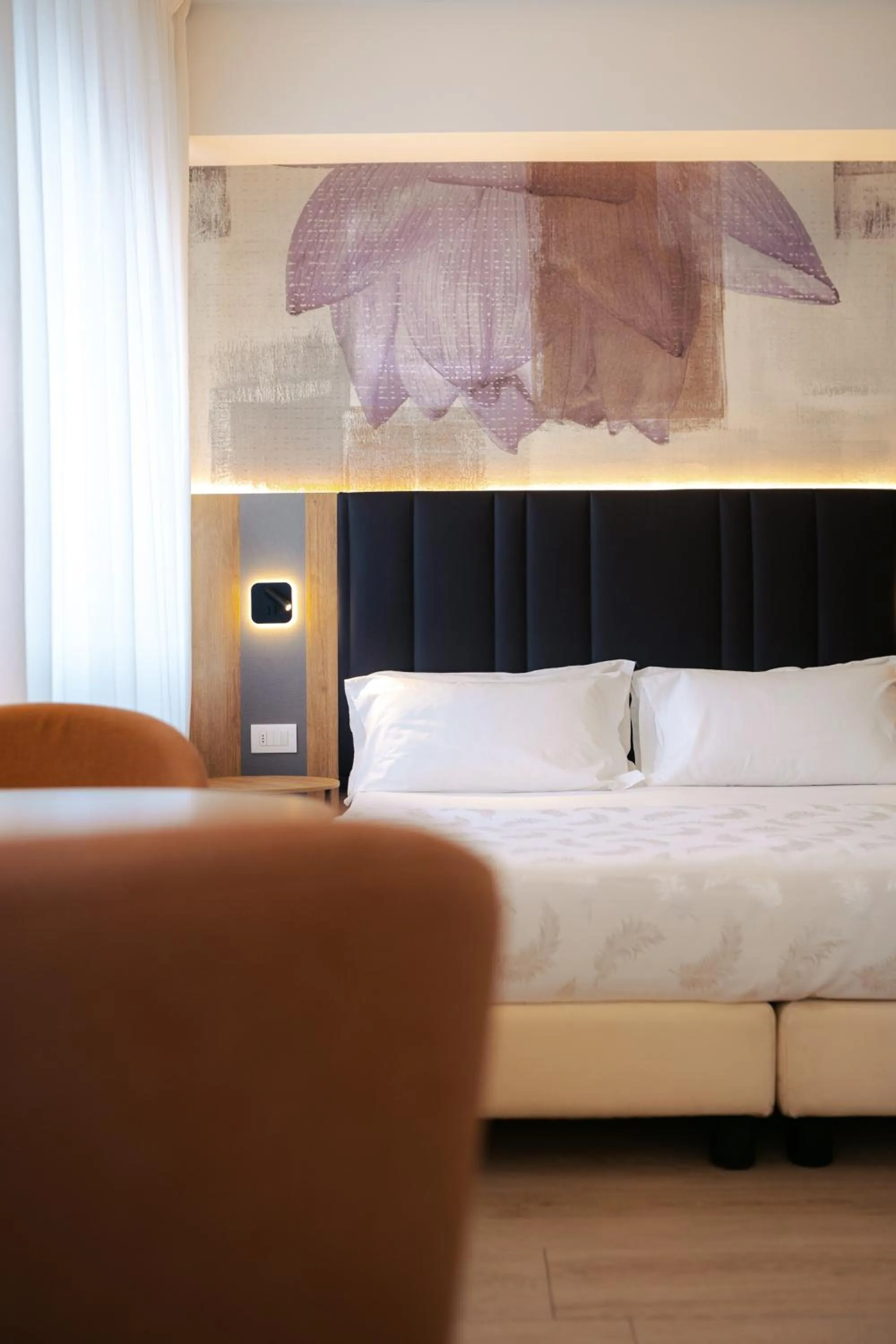 Bed in Hotel Everest