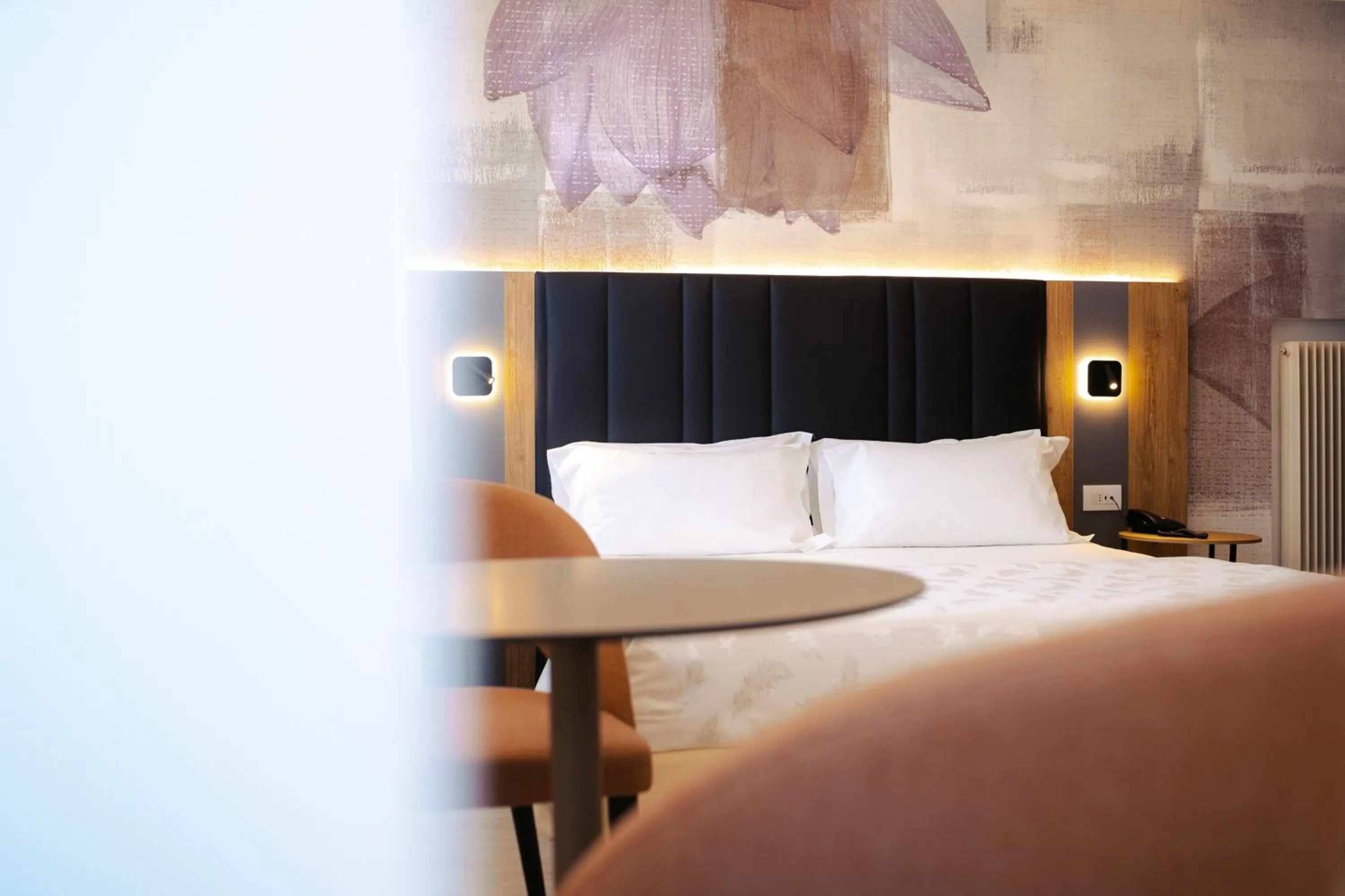 Bed in Hotel Everest