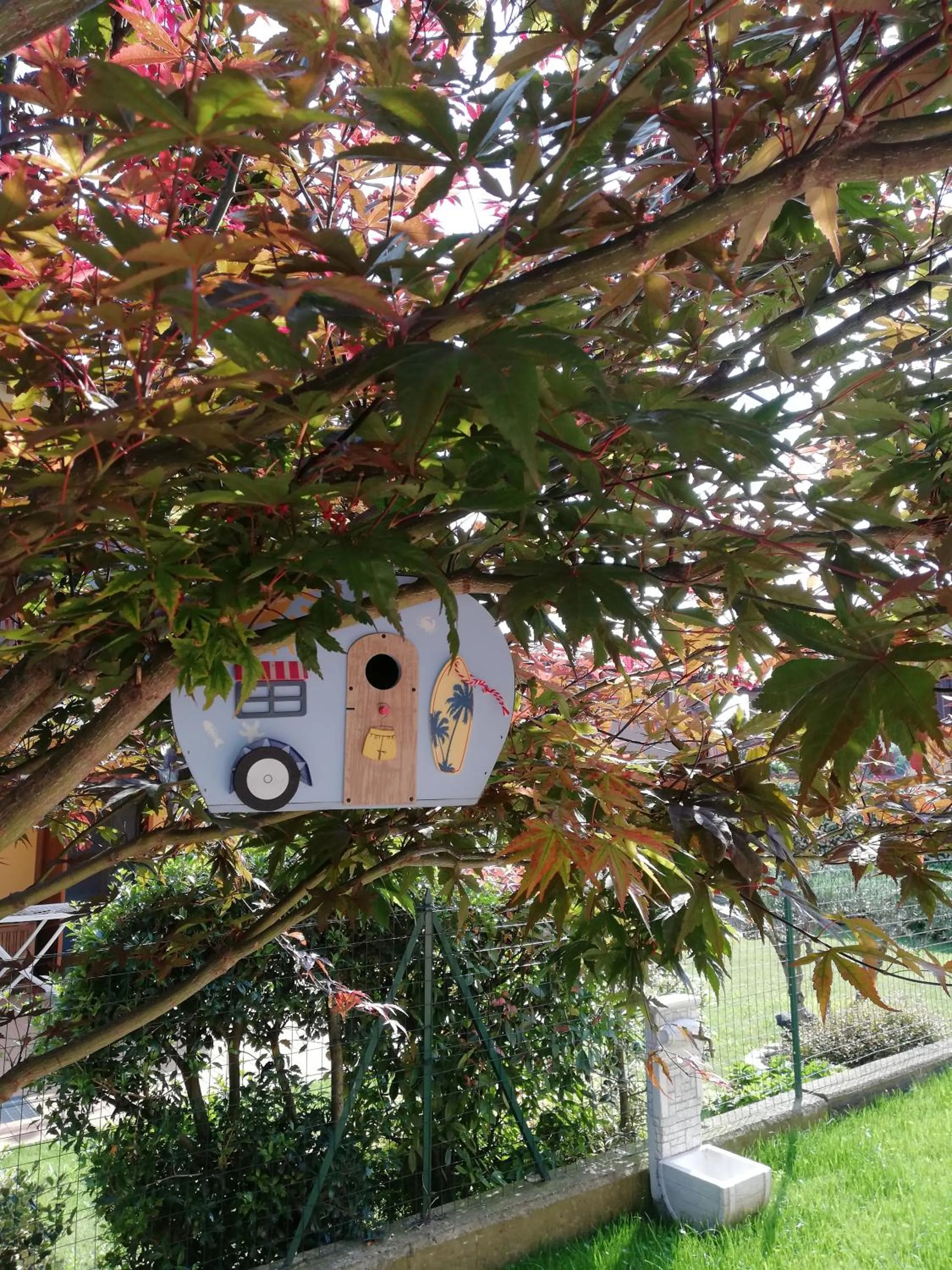 Garden in ACERO ROSSO B&B in Franciacorta