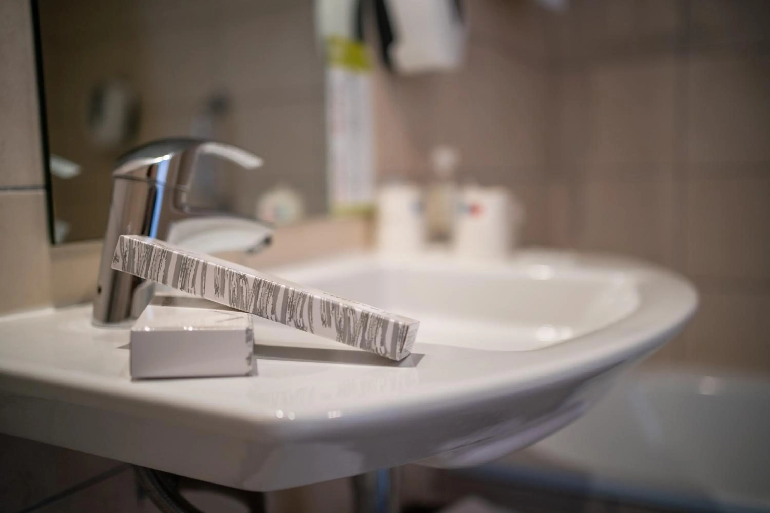 Bathroom in Hôtel Miramont