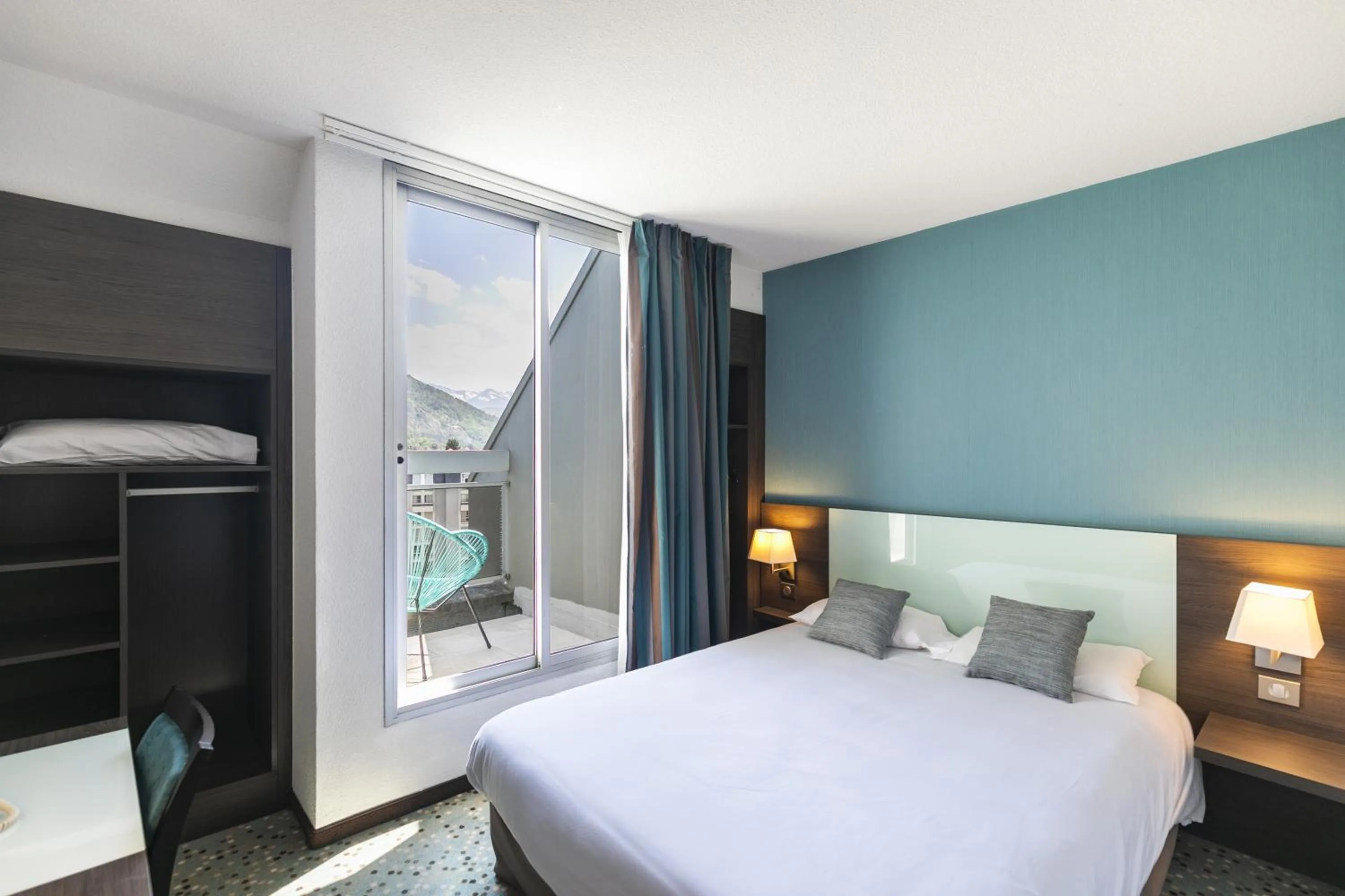 Photo of the whole room, Bed in Hôtel Miramont