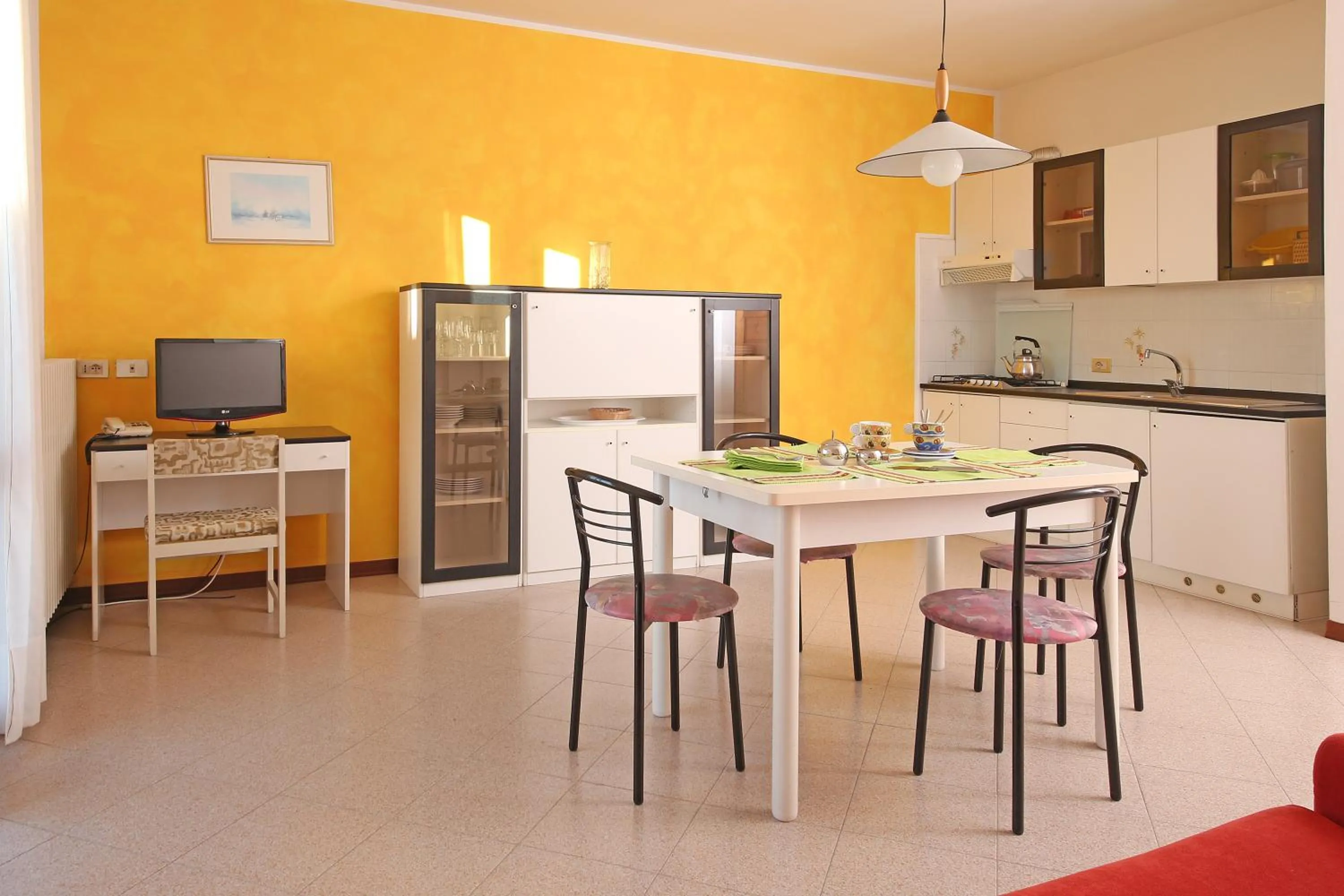 Kitchen or kitchenette in Hotel Residence Panorama La Forca, GTSGroup