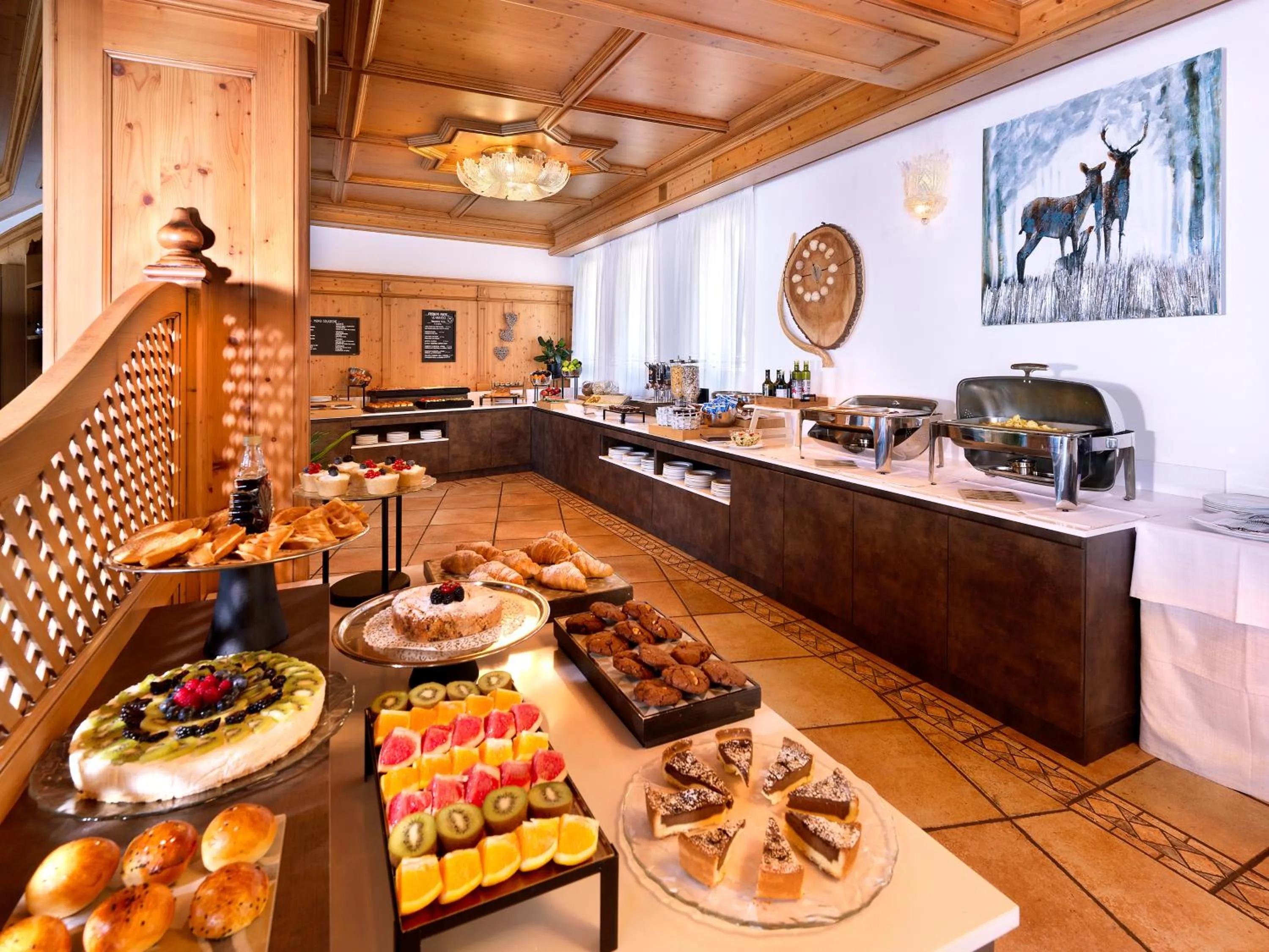 Breakfast in Hotel Residence Panorama La Forca, GTSGroup