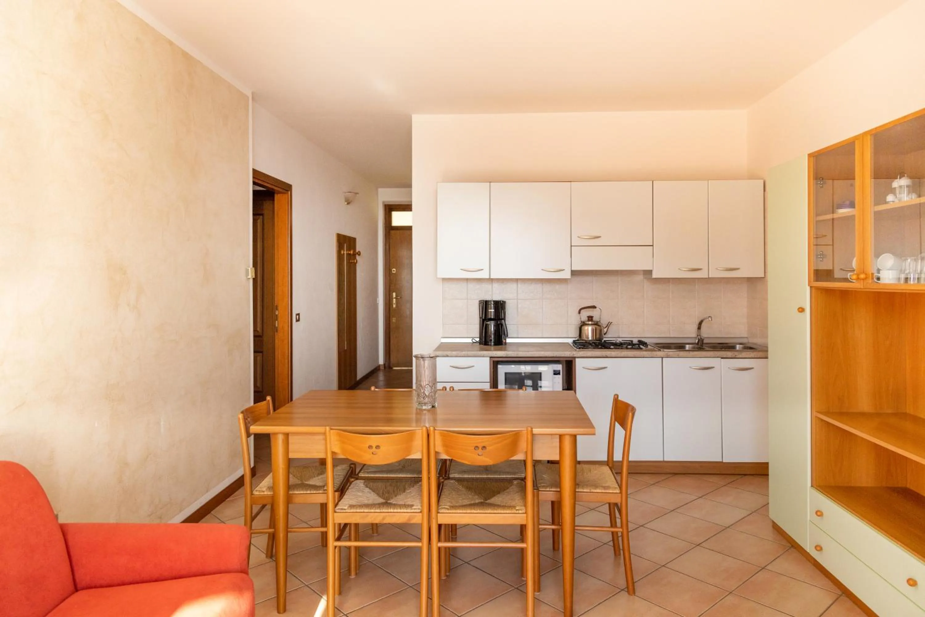 Kitchen or kitchenette in Hotel Residence Panorama La Forca, GTSGroup