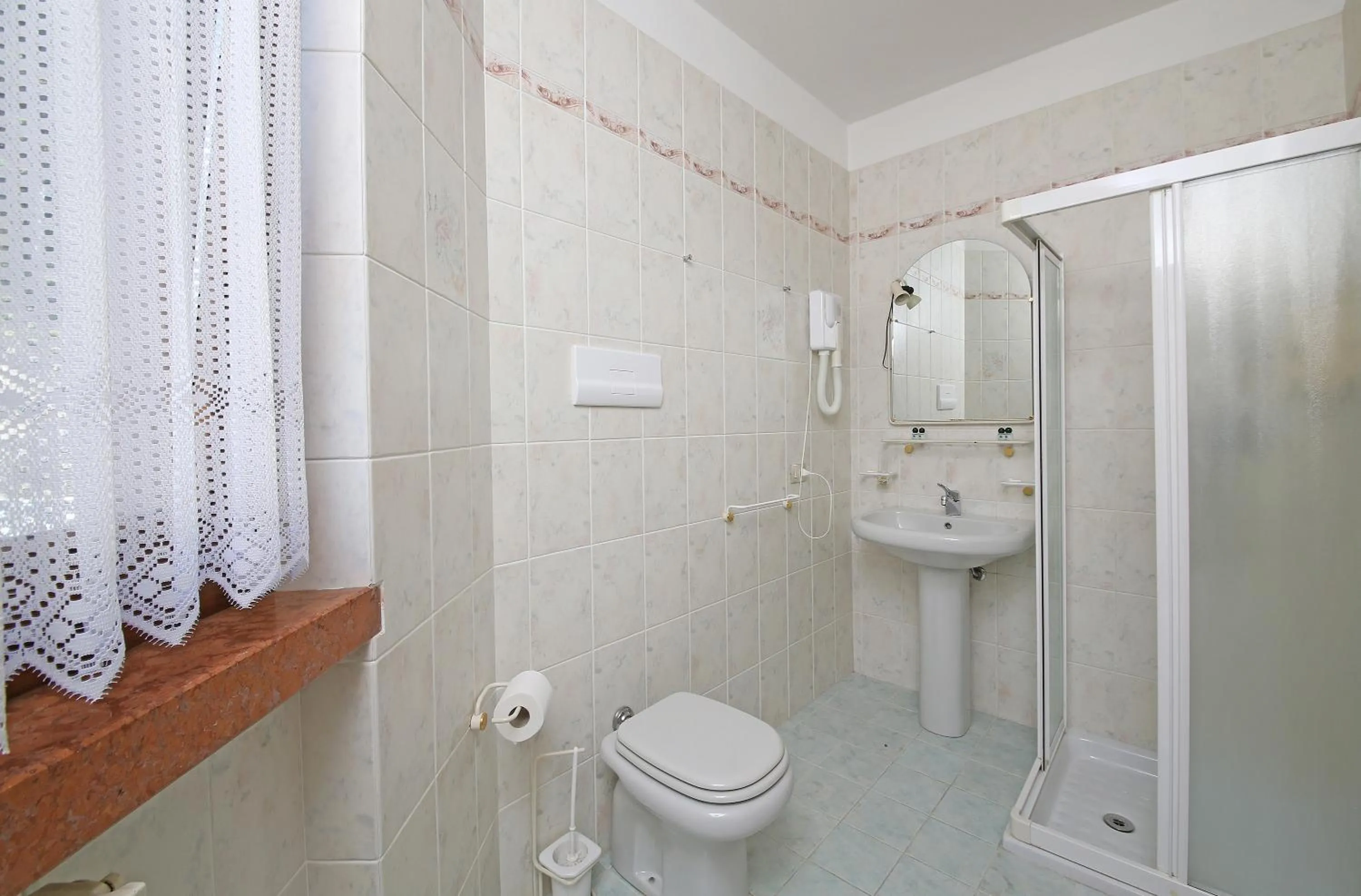 Bathroom in Hotel Residence Panorama La Forca, GTSGroup