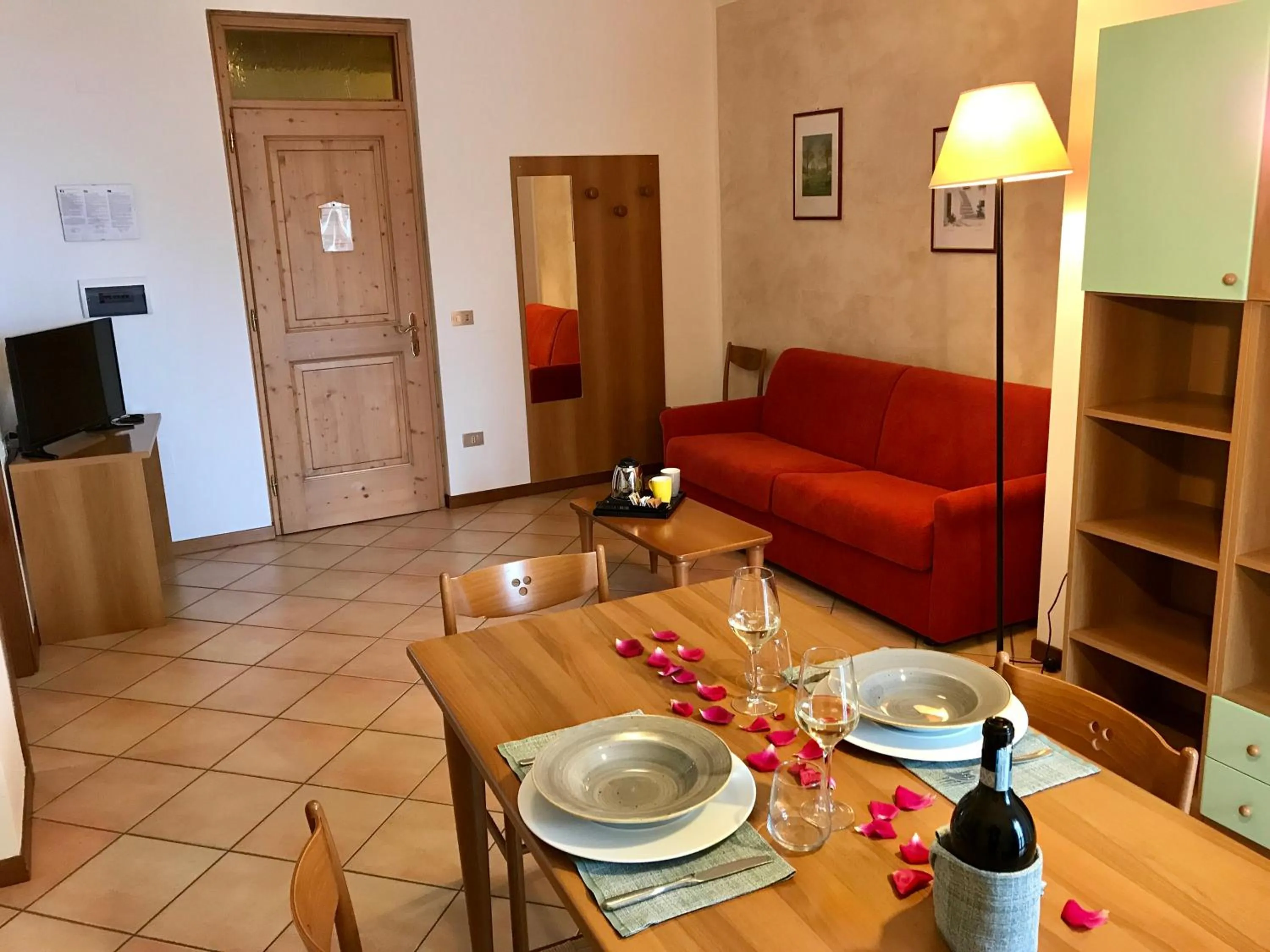 Living room in Hotel Residence Panorama La Forca, GTSGroup