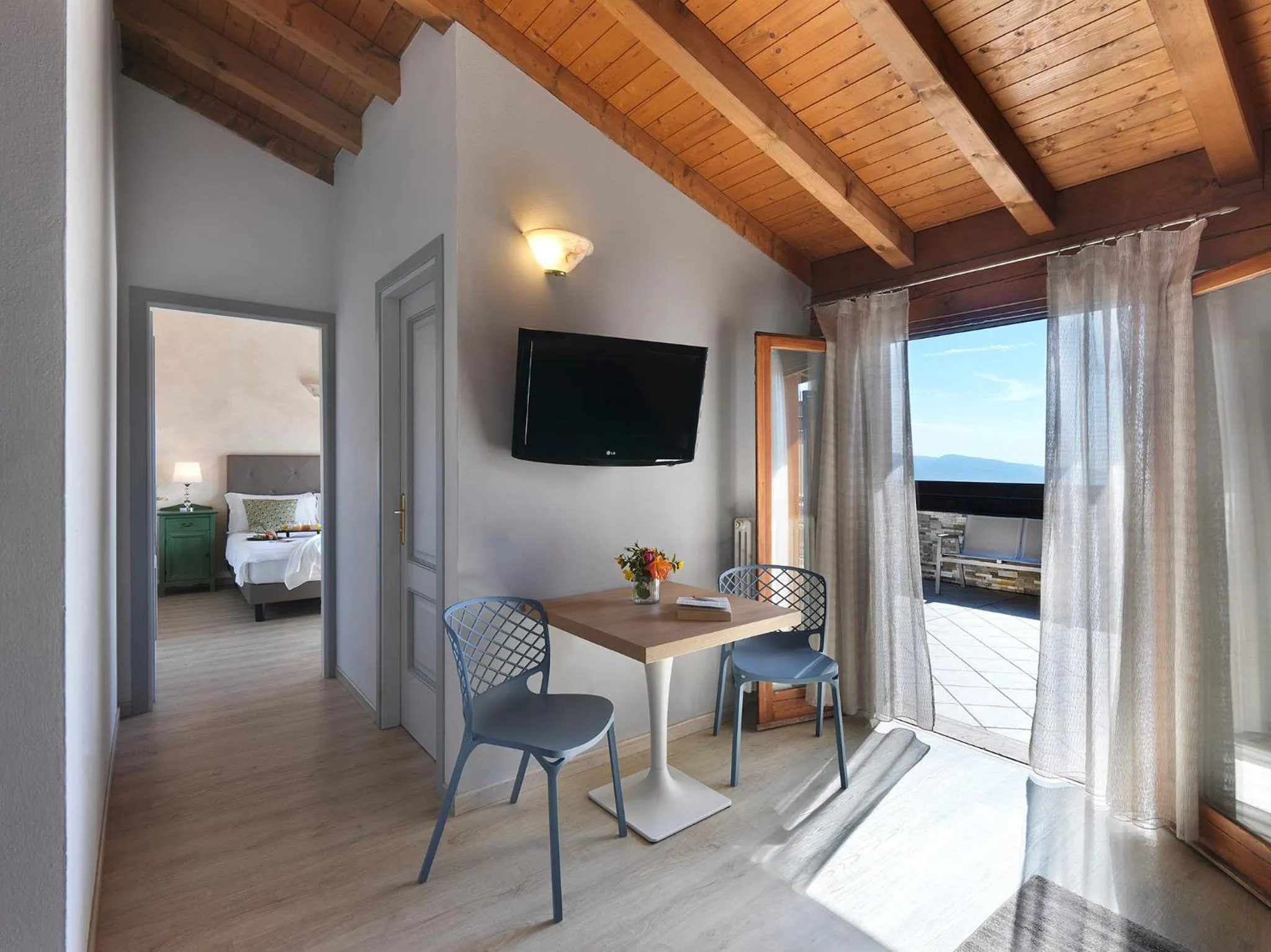 Balcony/Terrace in Hotel Residence Panorama La Forca, GTSGroup